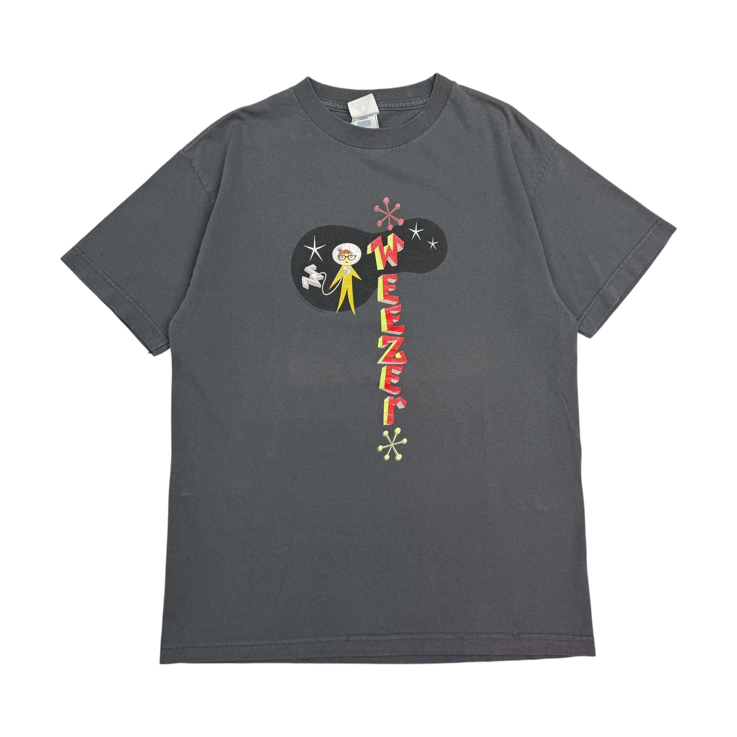 Vintage Weezer Band Tee Grey