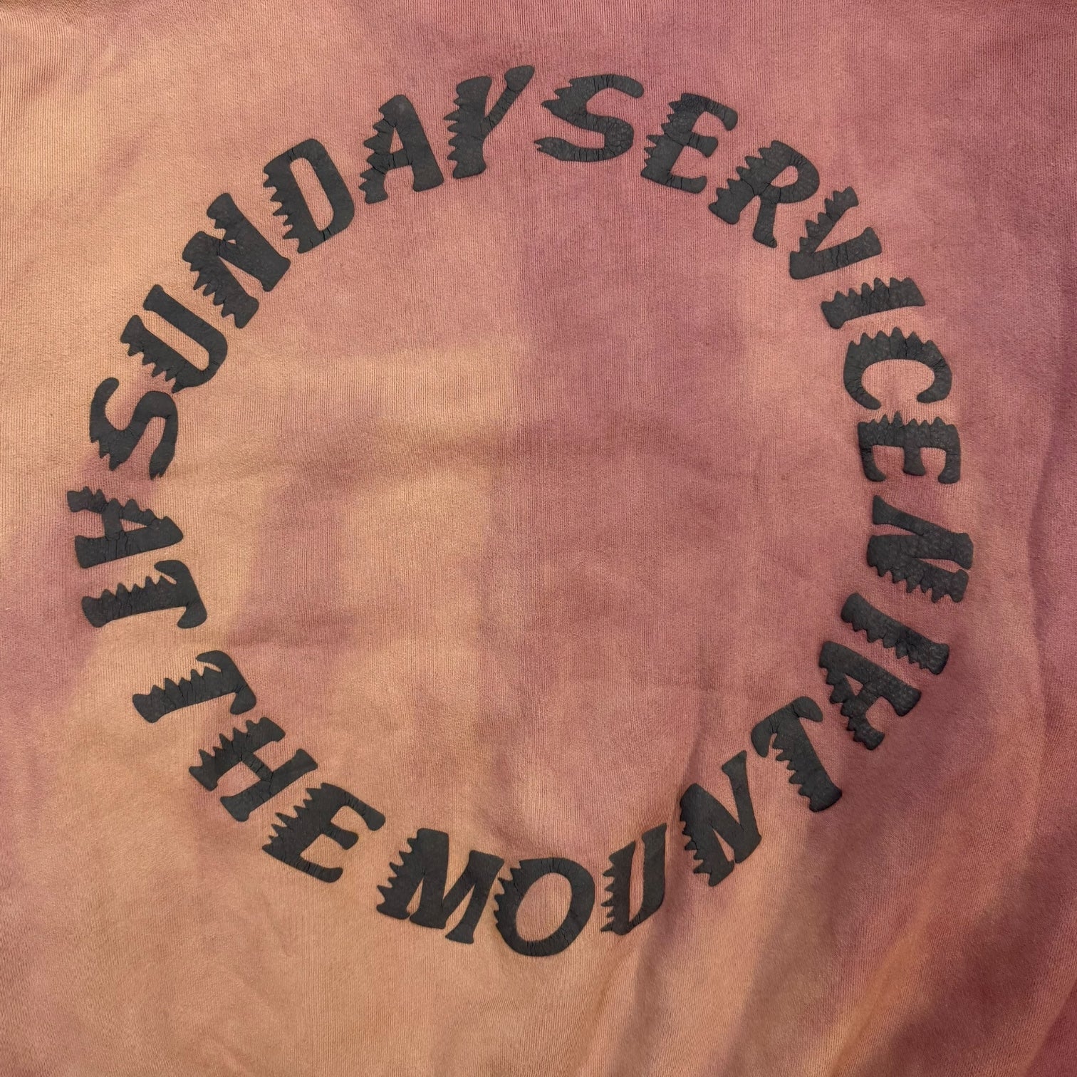 Kanye West x CPFM  Coachella Sunday Service ‘Holy Spirit’ Crewneck Faded Pink