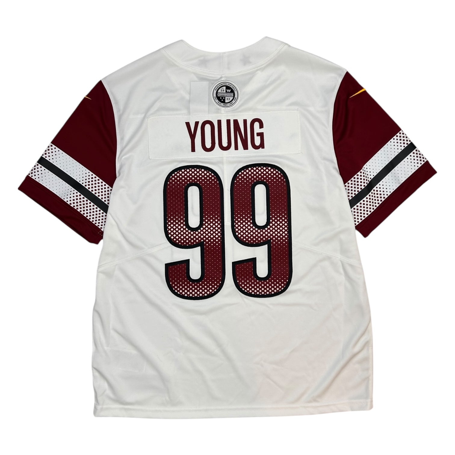Nike Washington Commanders Chase Young Jersey White