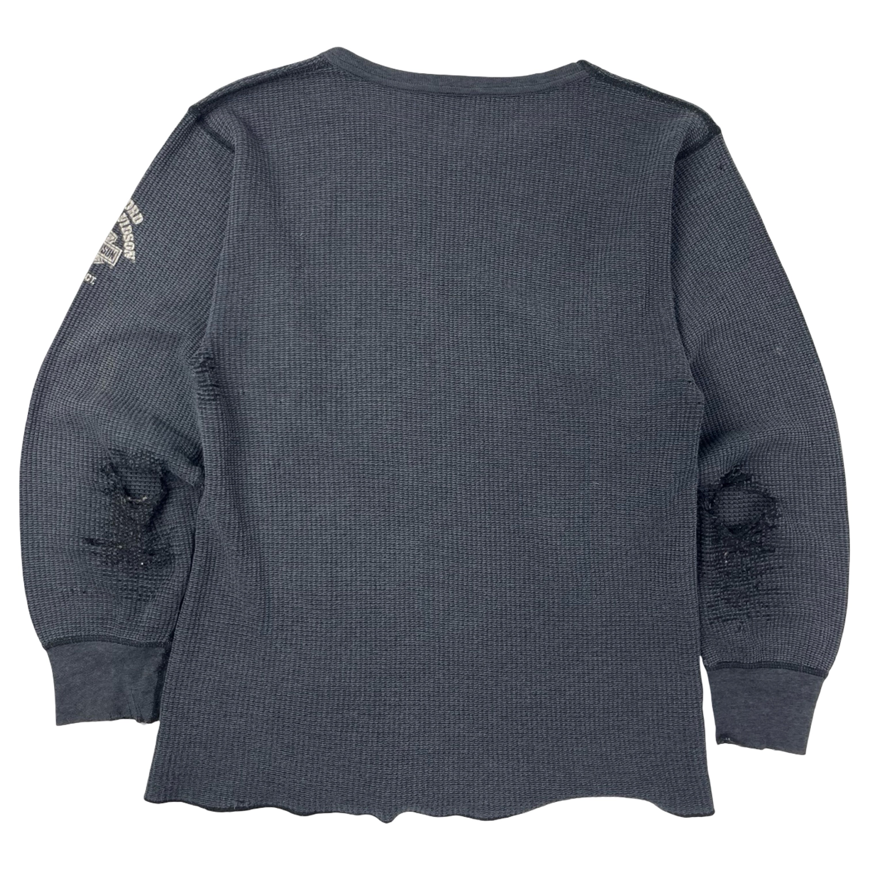 Vintage Harley Davidson "Call of the Wild" Thermal Longsleeve