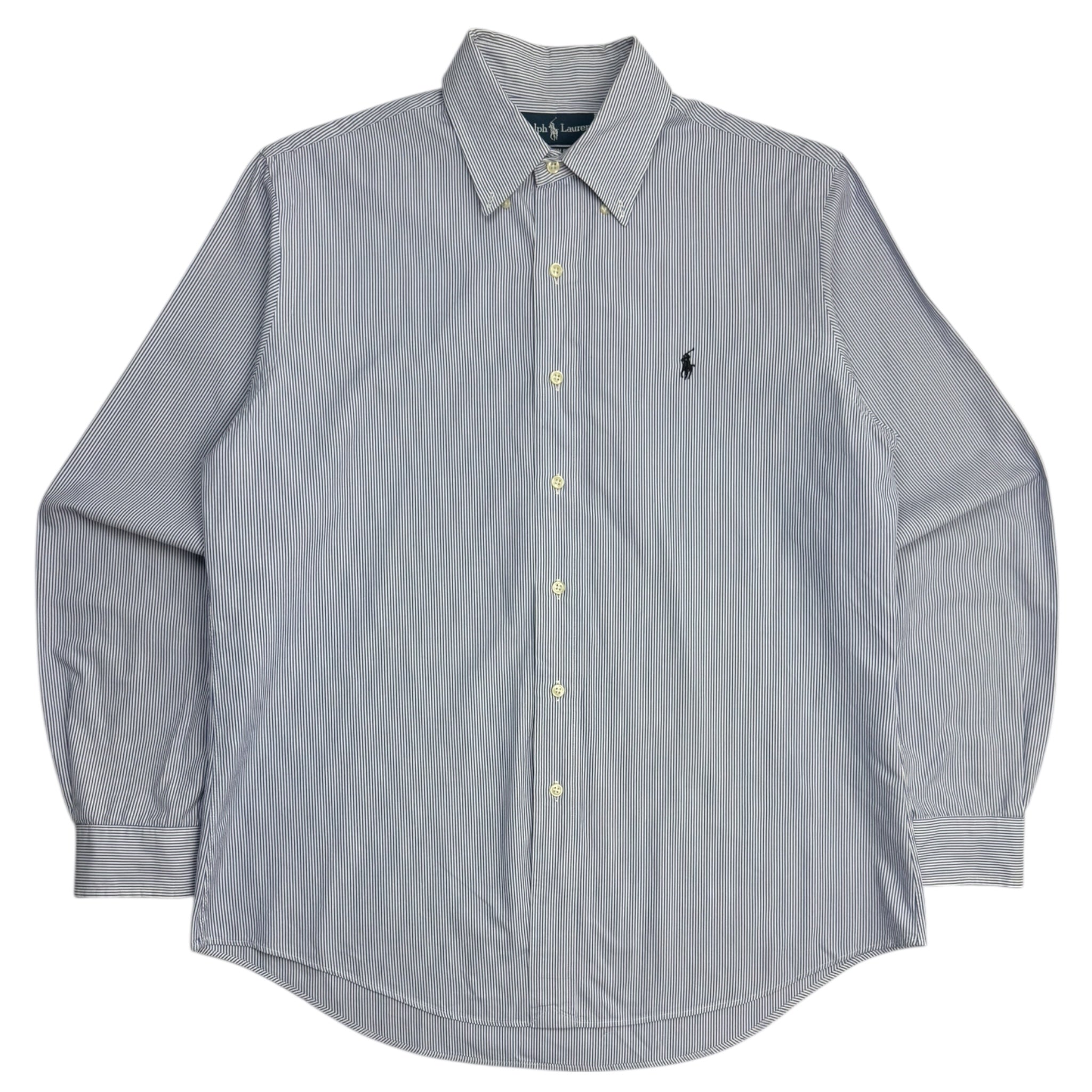 Vintage Polo Ralph Lauren Button Up Shirt Blue