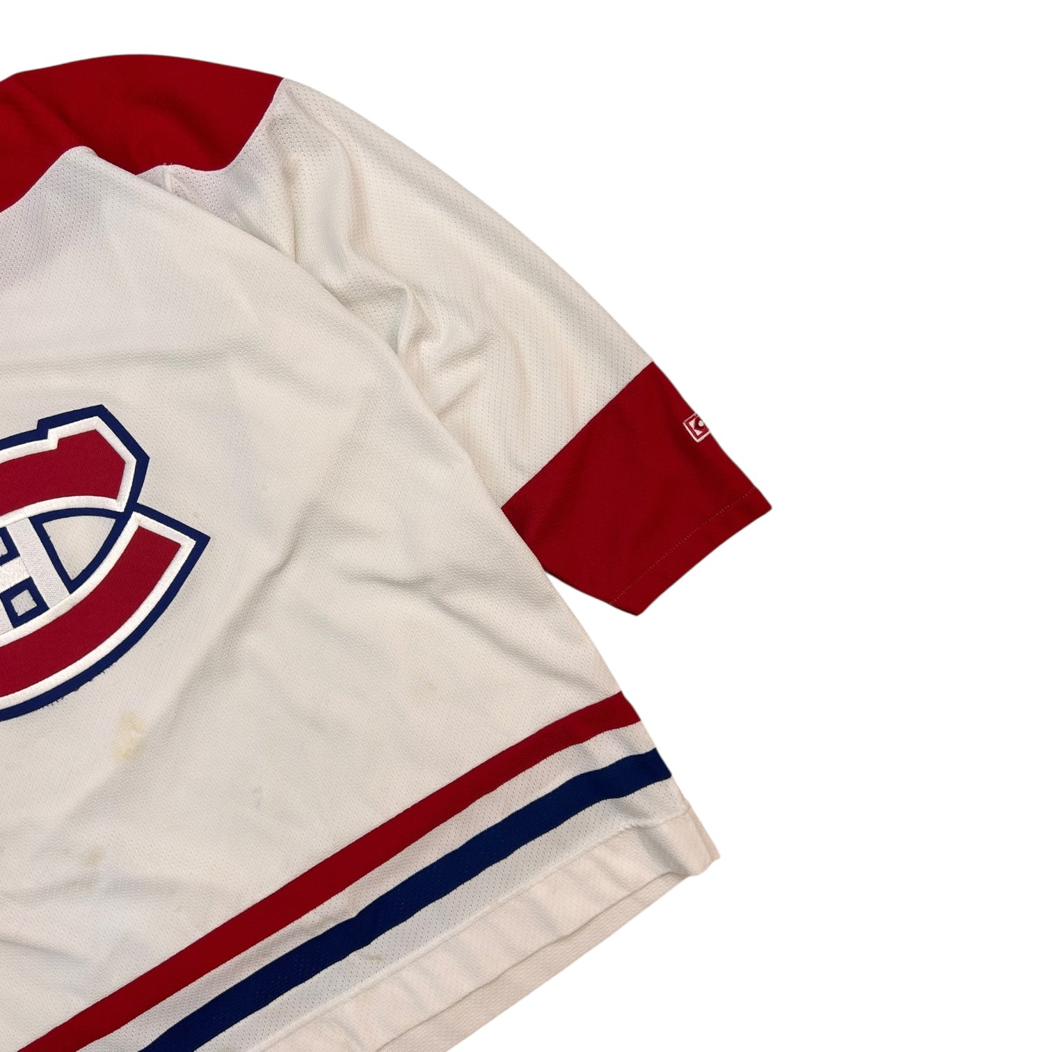 Vintage CCM Montreal Canadiens Away Jersey White/Red