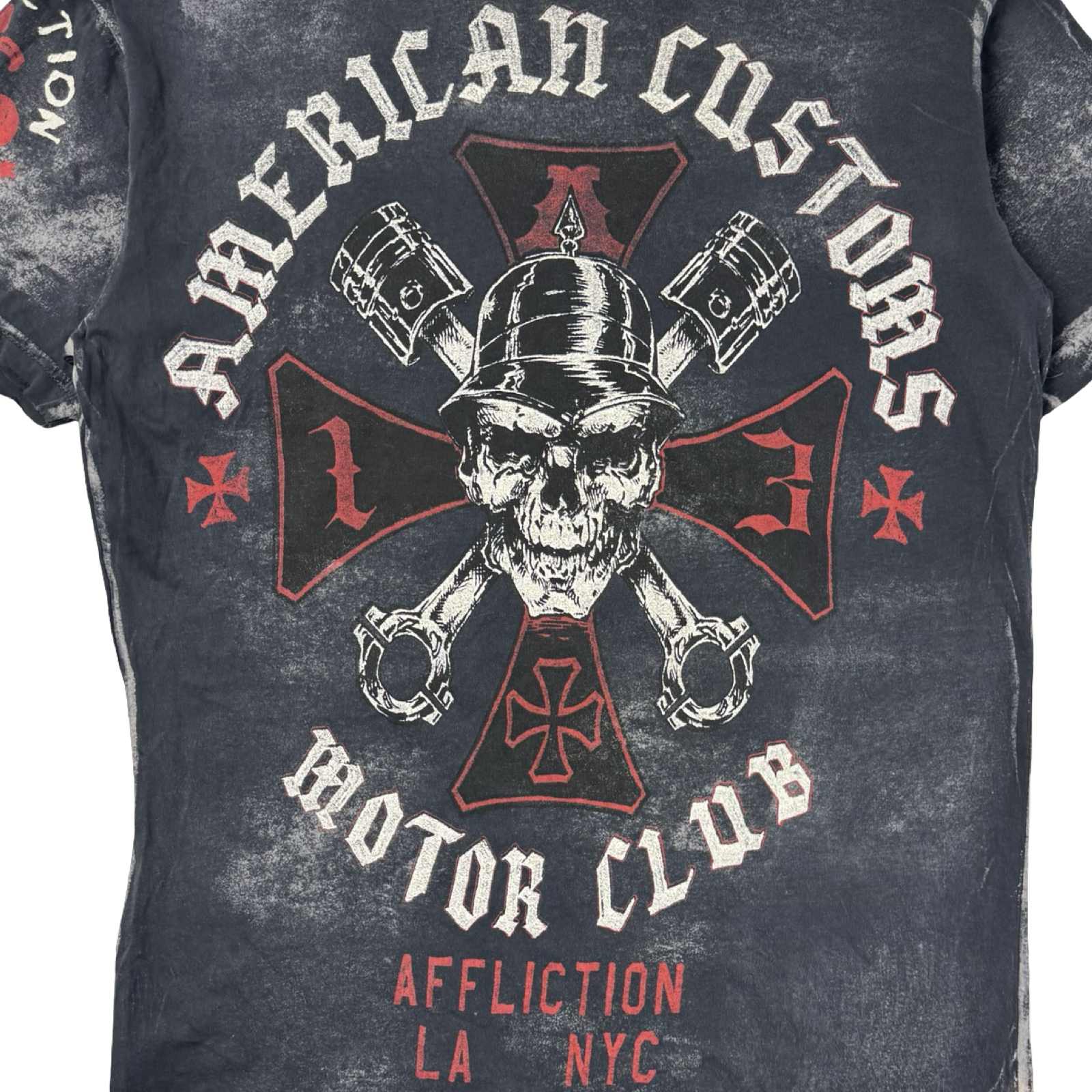 Y2K Affliction ‘Devil On Wheels’ Gothic T-Shirt