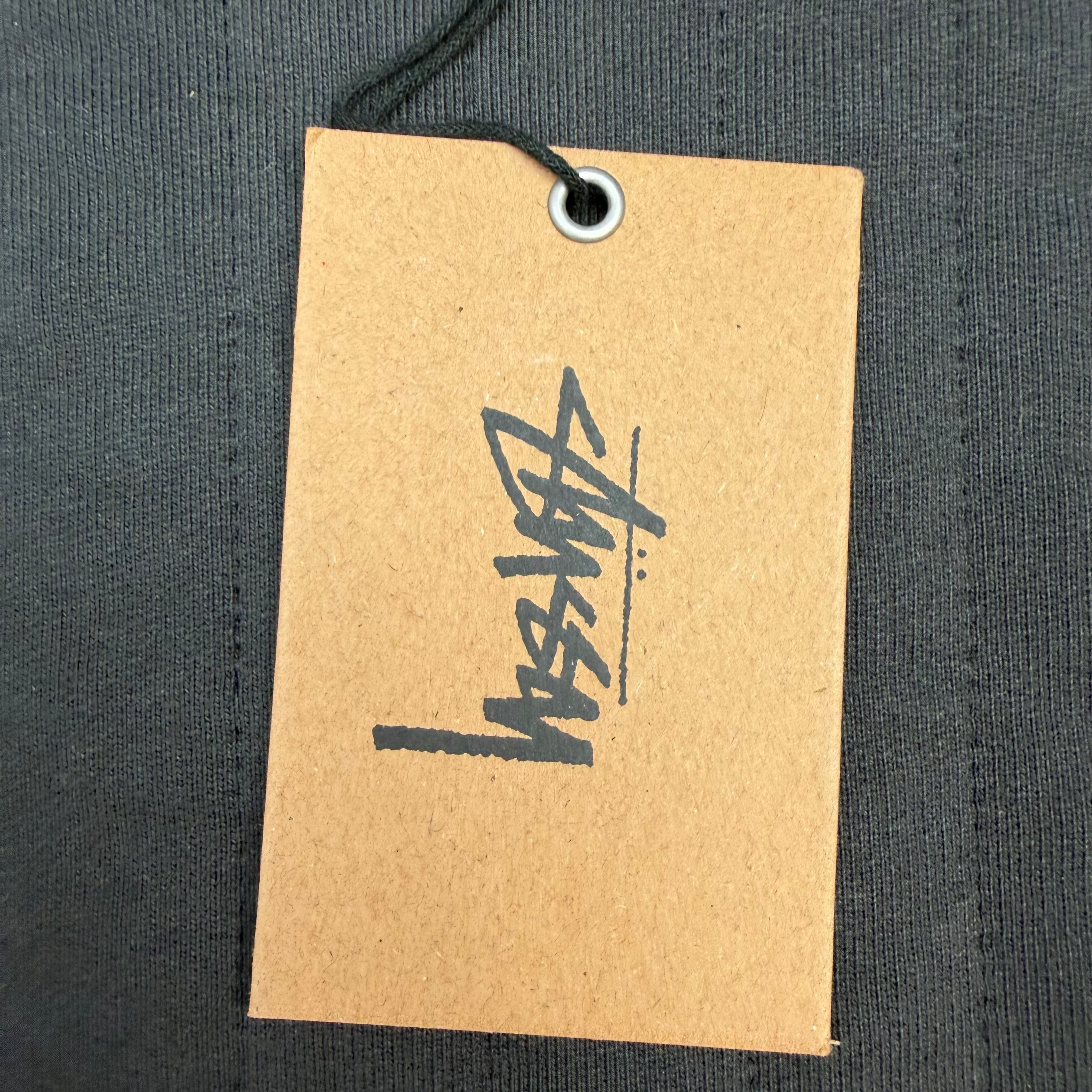 Stussy Vertical Quilt Crew Black