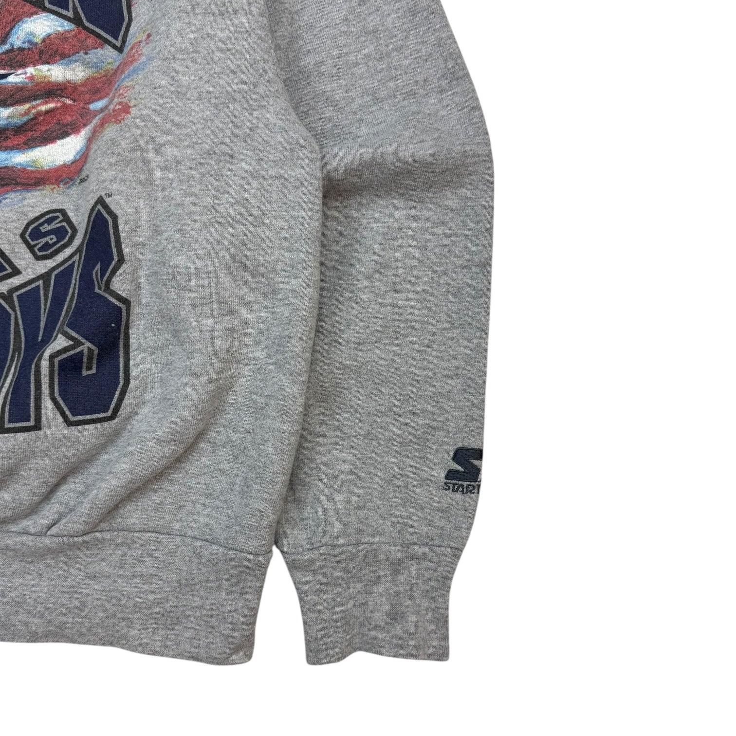 1996 Dallas Cowboys Super Bowl XXX Champions Crewneck Grey