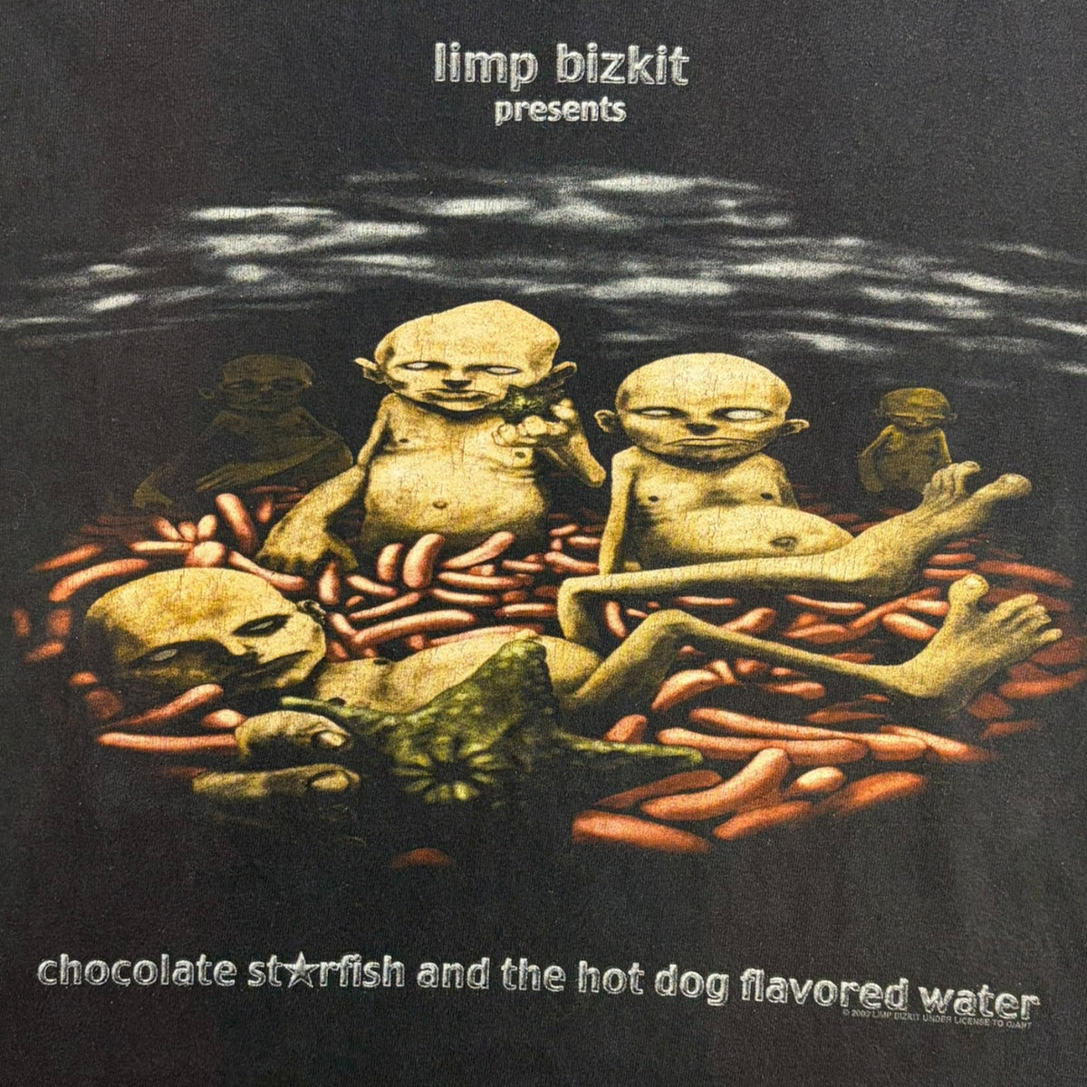 2000 Limp Bizkit Chocolate Starfish and the Hot Dog Flavored Water T-Shirt
