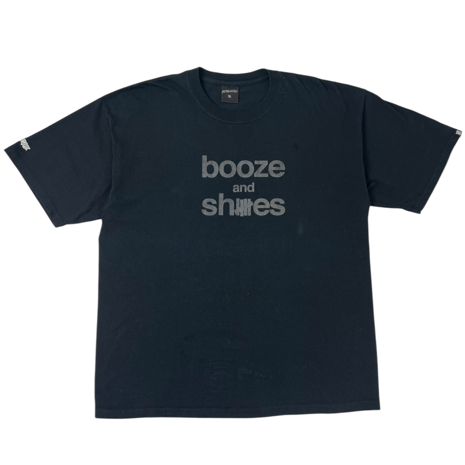 F*cking Awesome x Undftd “Booze and Shoes” T-Shirt Black