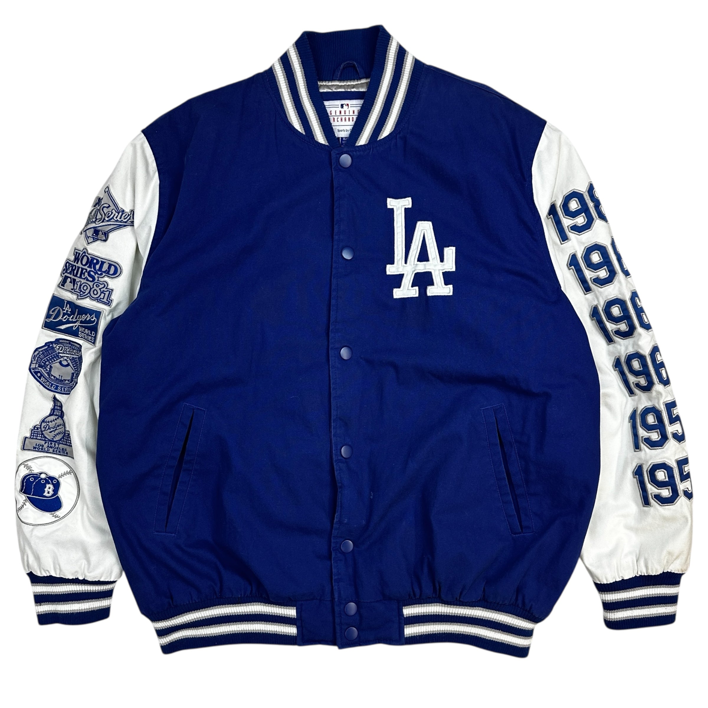 Vintage LA Dodgers World Series Champions Varsity Jacket