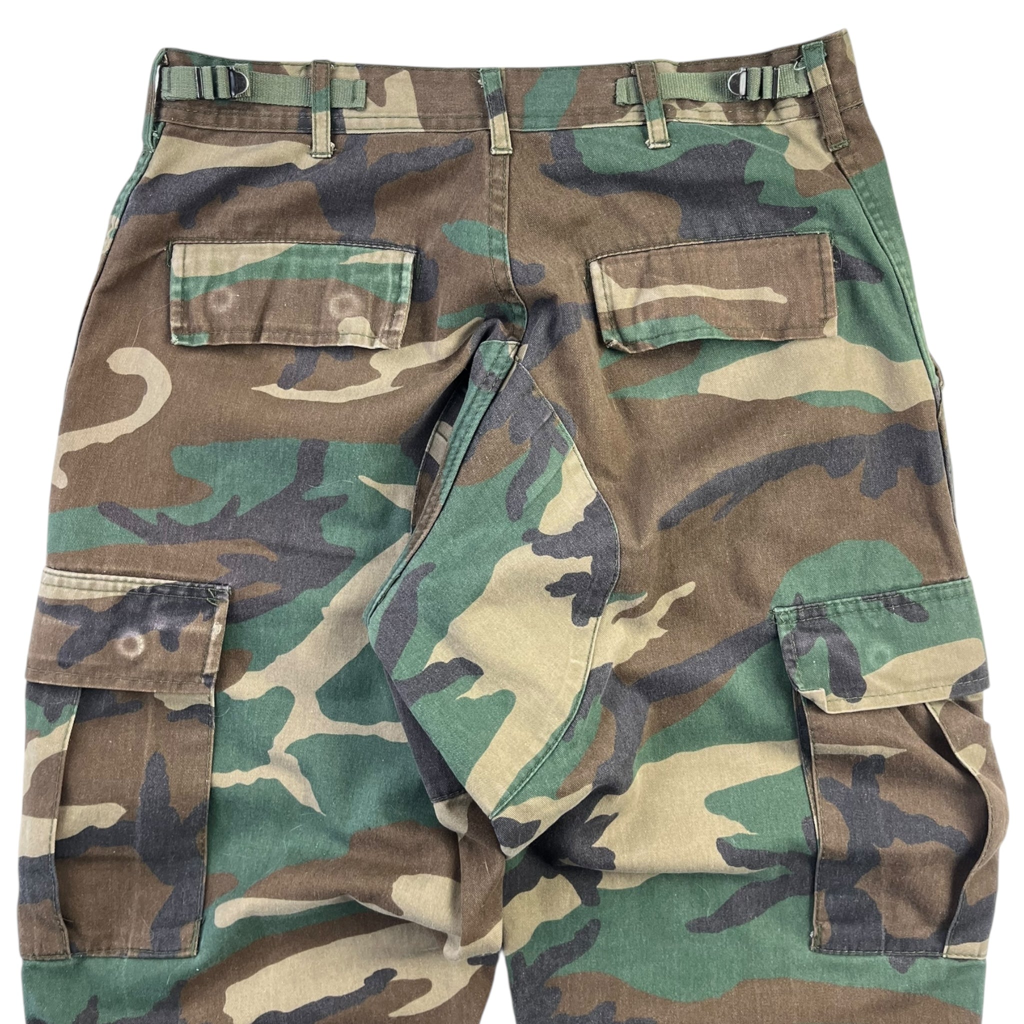 Vintage Woodland Camo Cargo Pants