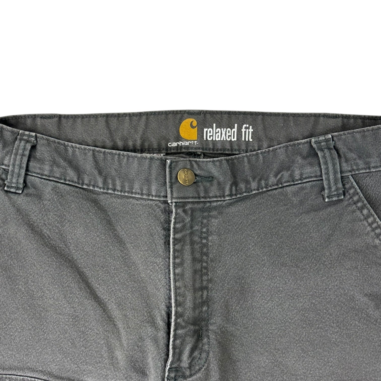 Vintage Relaxed Fit Carhartt Double Knees Grey