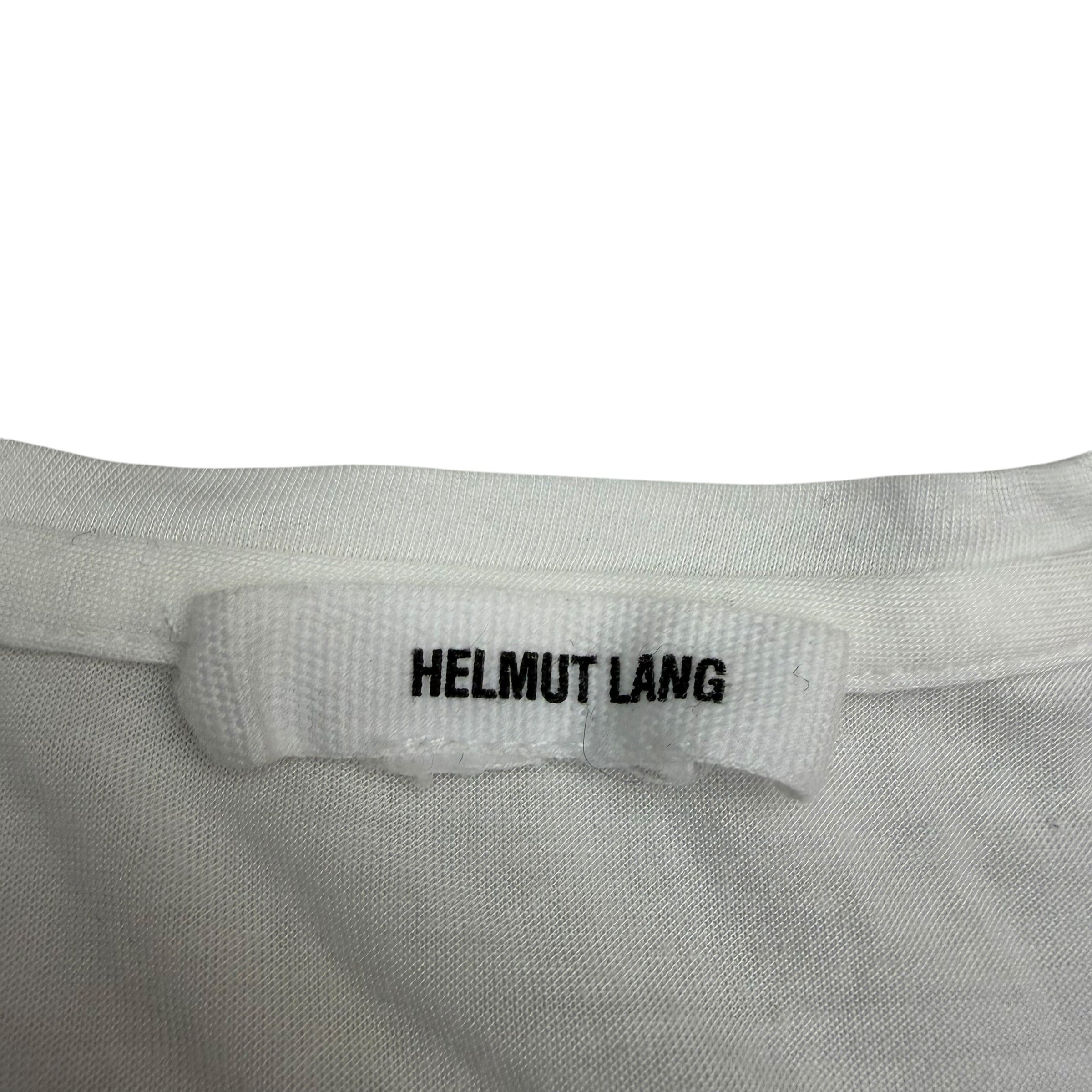 (W) Helmut Lang Thin Tee White