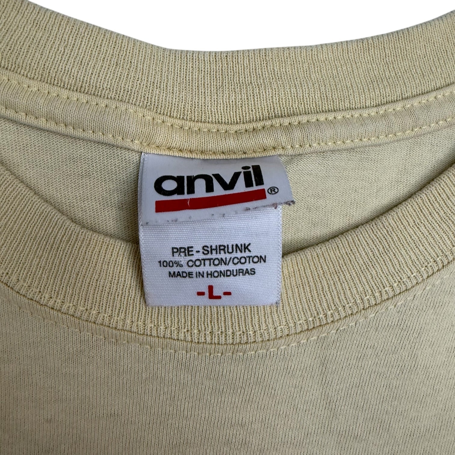 2009 Taylor Swift Fearless Tour Tee Yellow