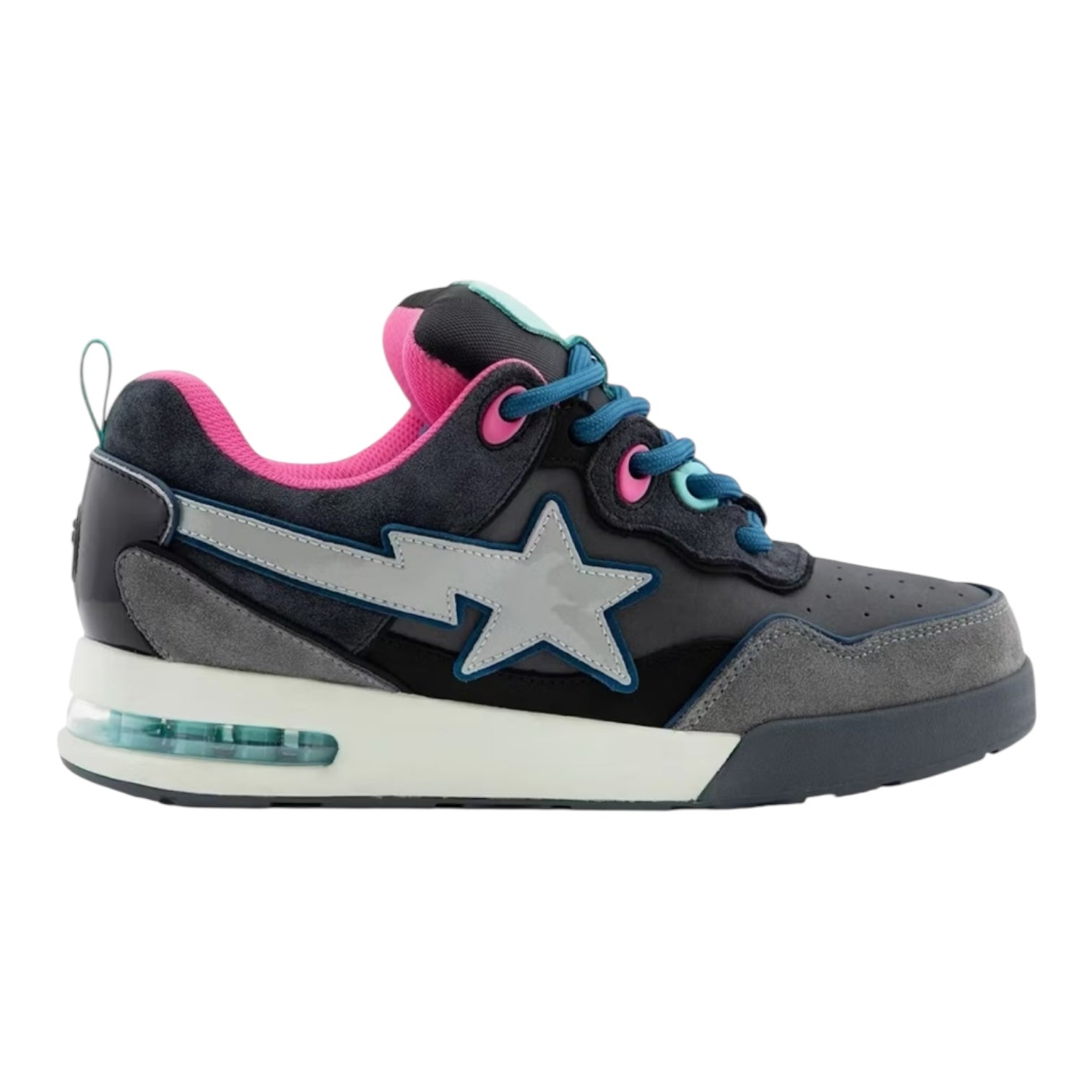 BAPE Flip Sta #2 Black Pink Blue (Used)