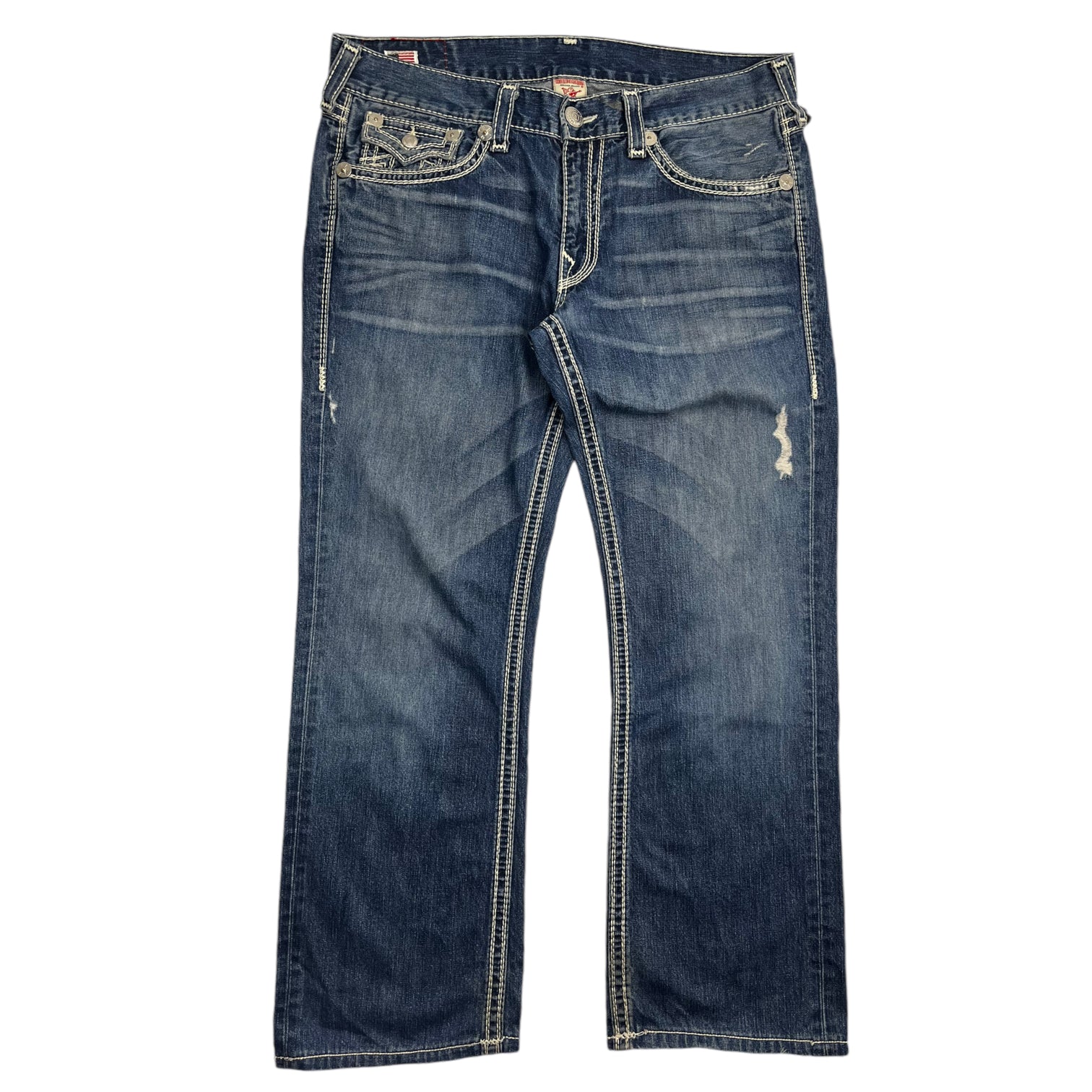 True Religion Ricky Big QT Denim Medium Indigo