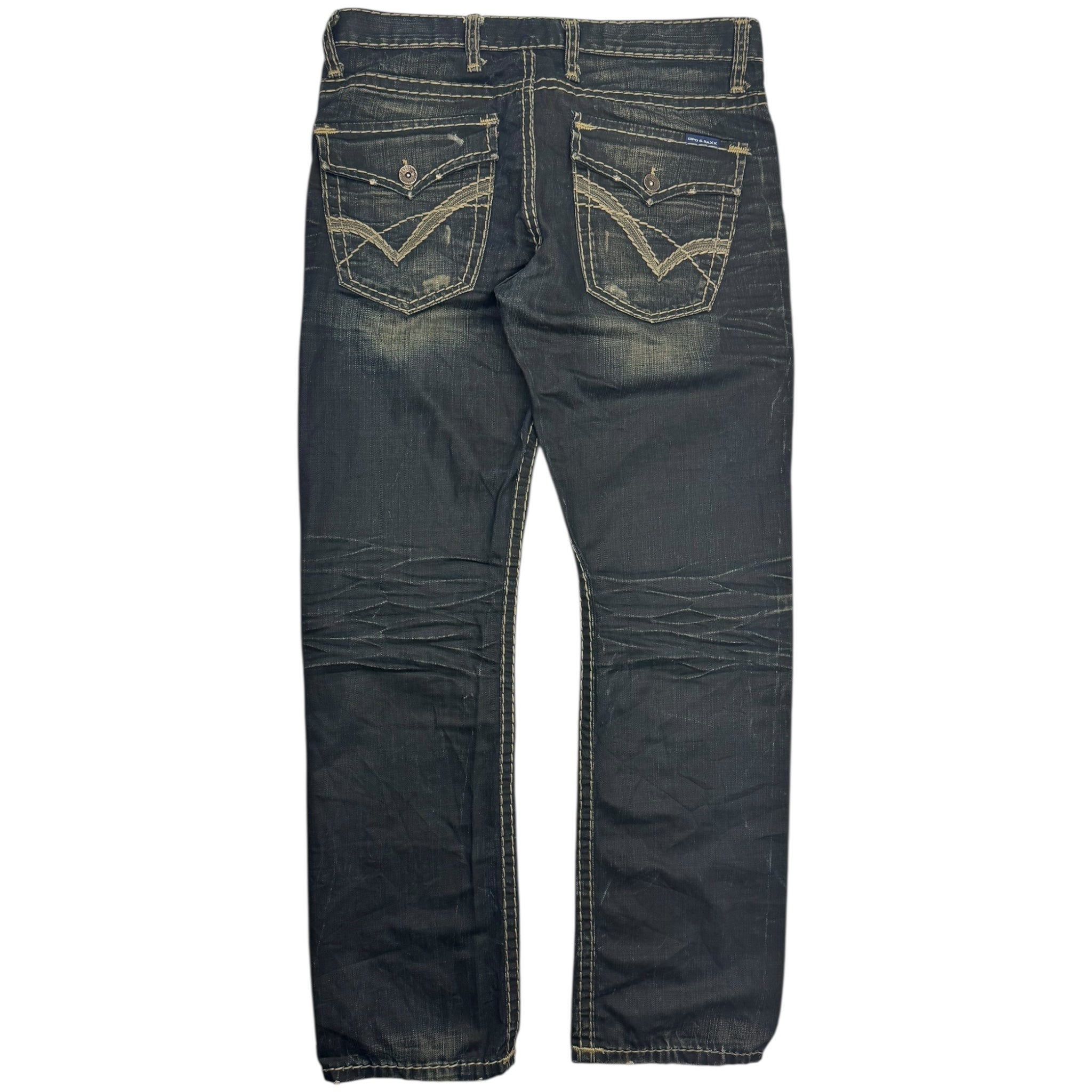Y2K Cipo & Baxx Dark Wash Bottoms