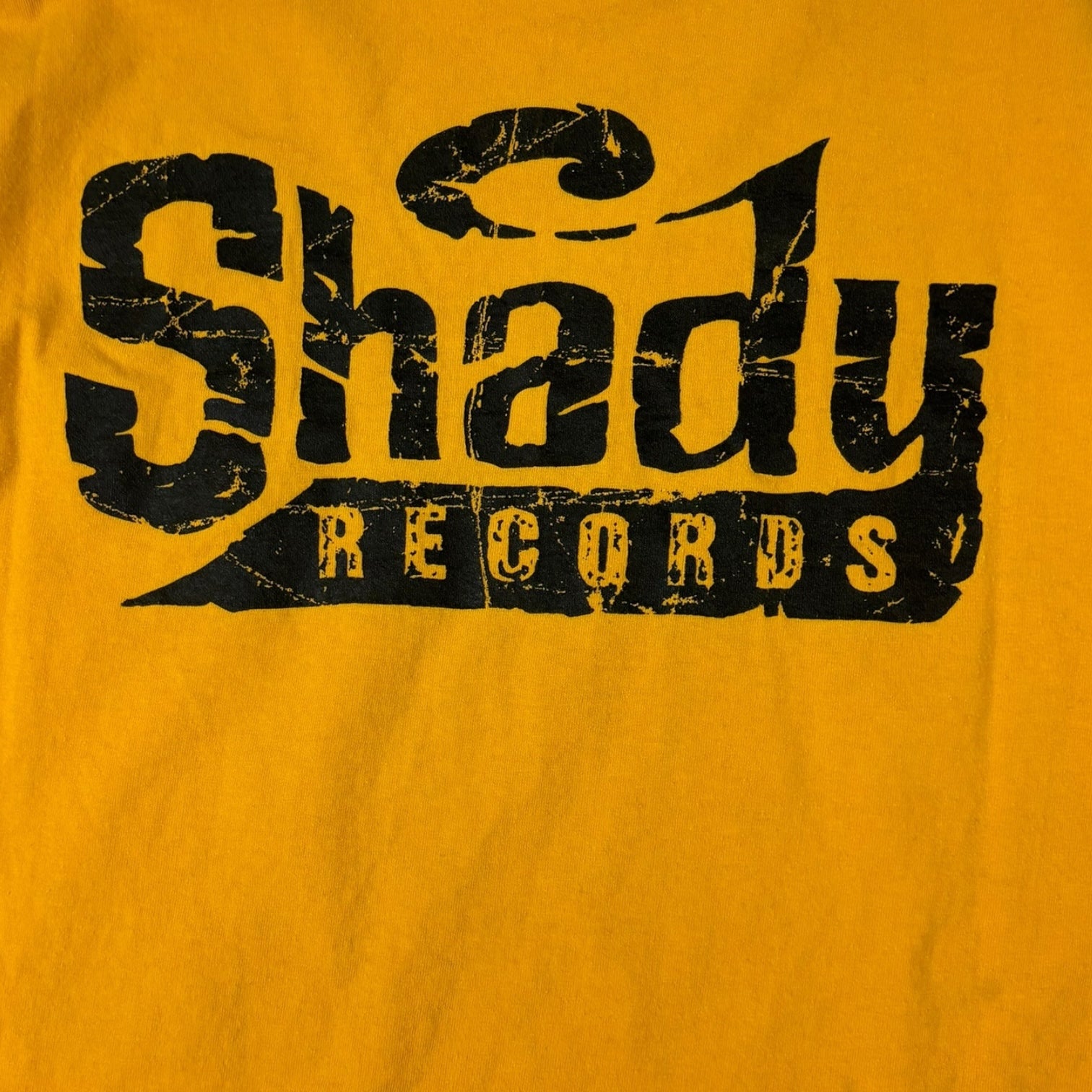 Vintage D12 Shady Records T-Shirt Yellow