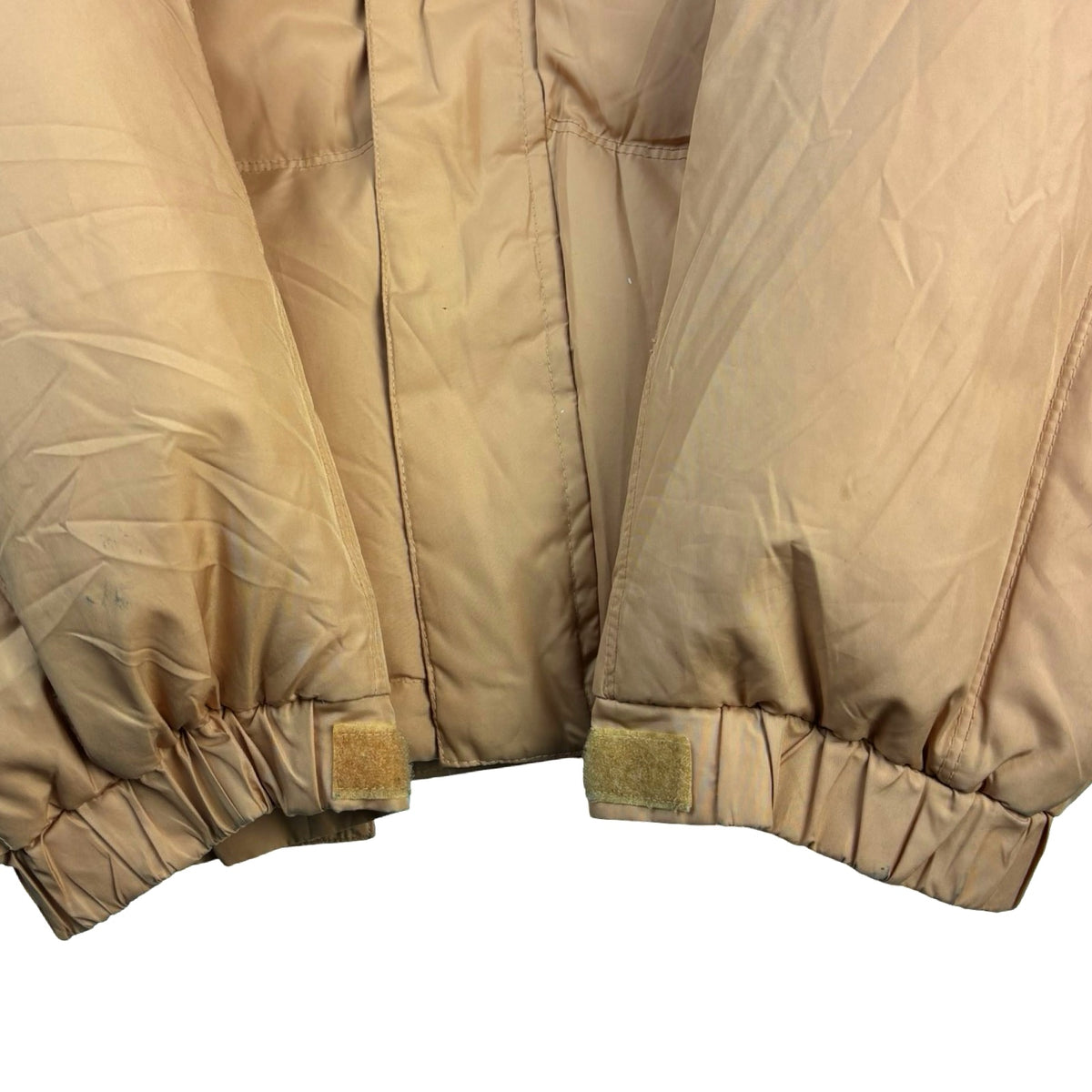 Balenciaga Hooded Down Puffer Tan