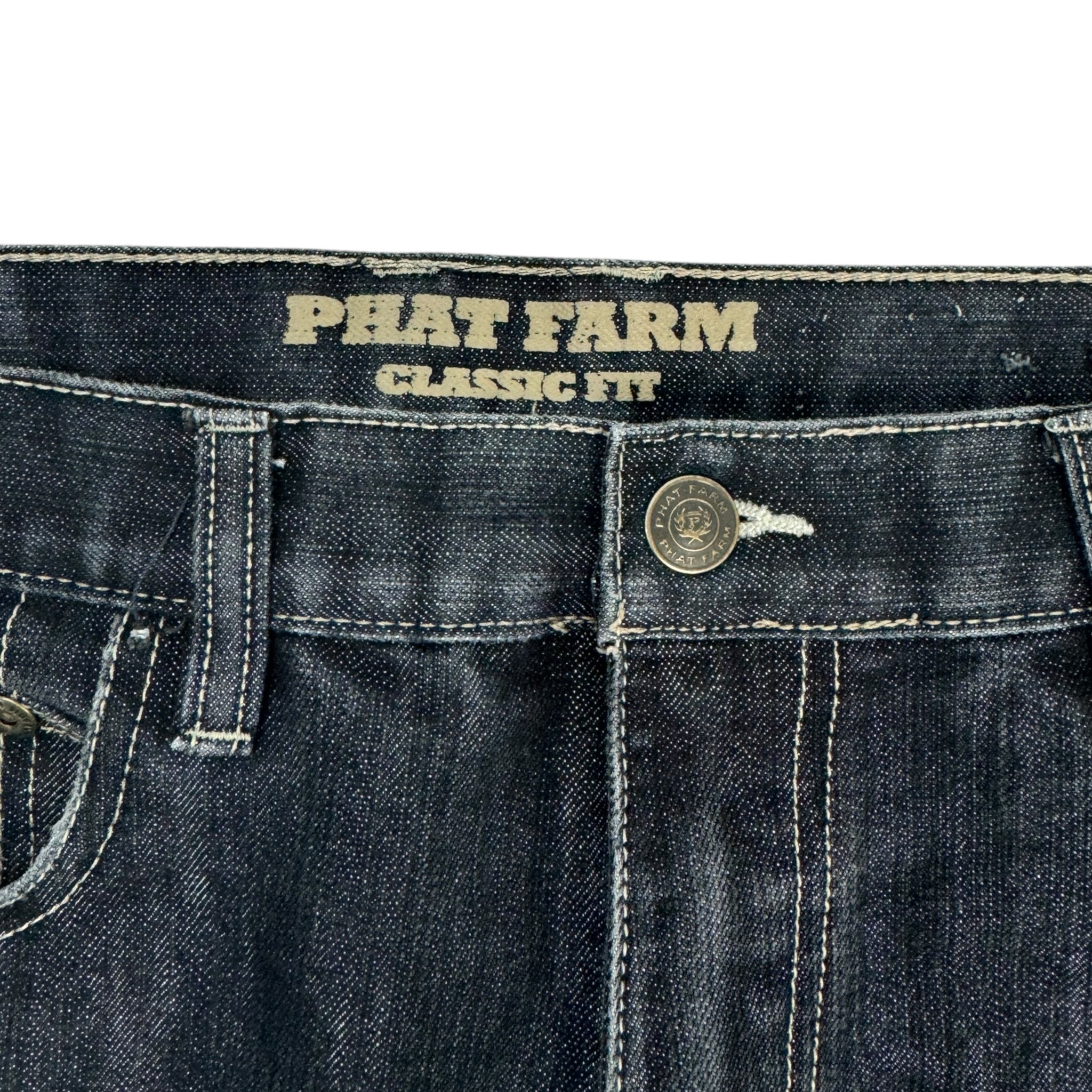 Vintage Y2K Phat Farm Embroidered Denim Jeans