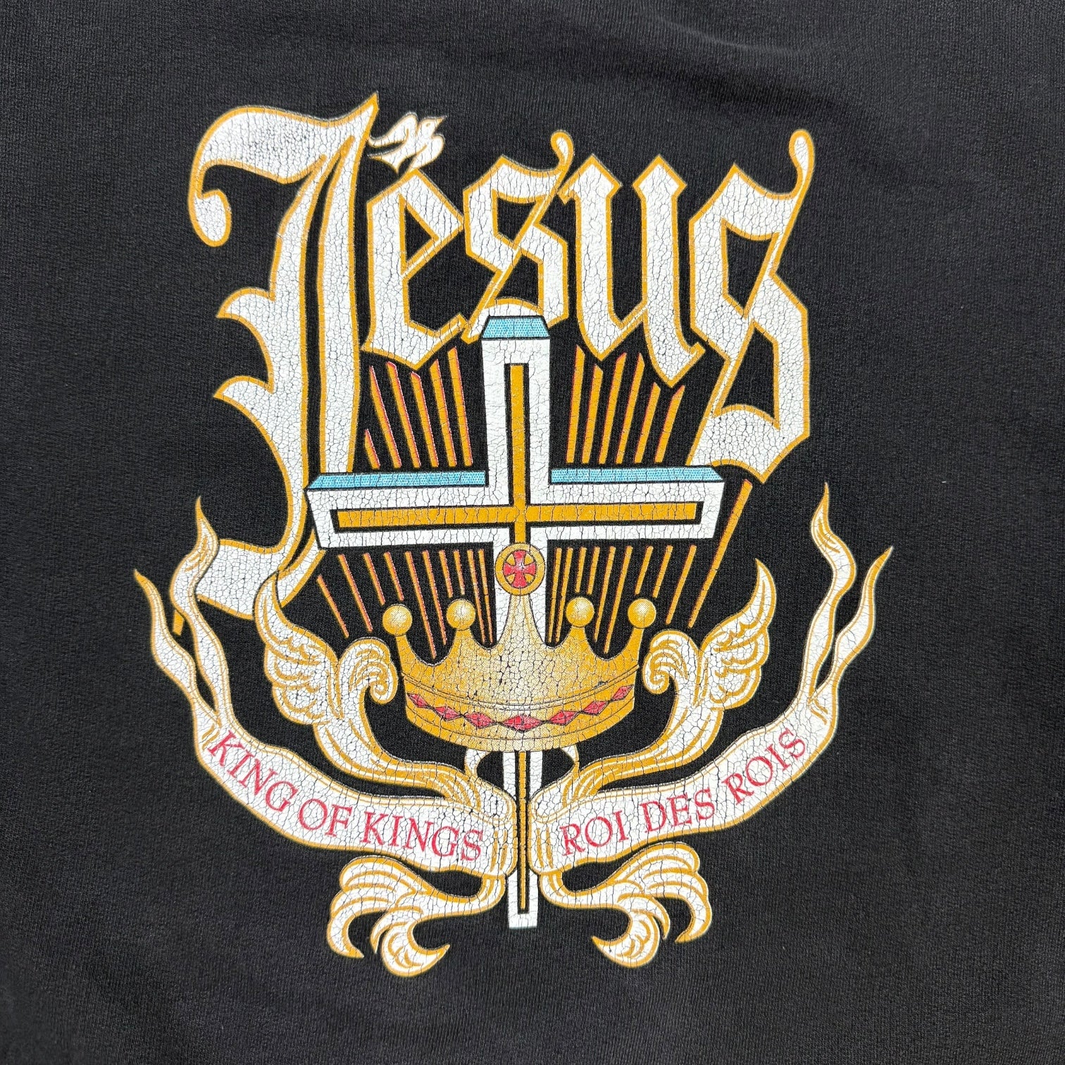 2000 March For Jesus Crewneck Black
