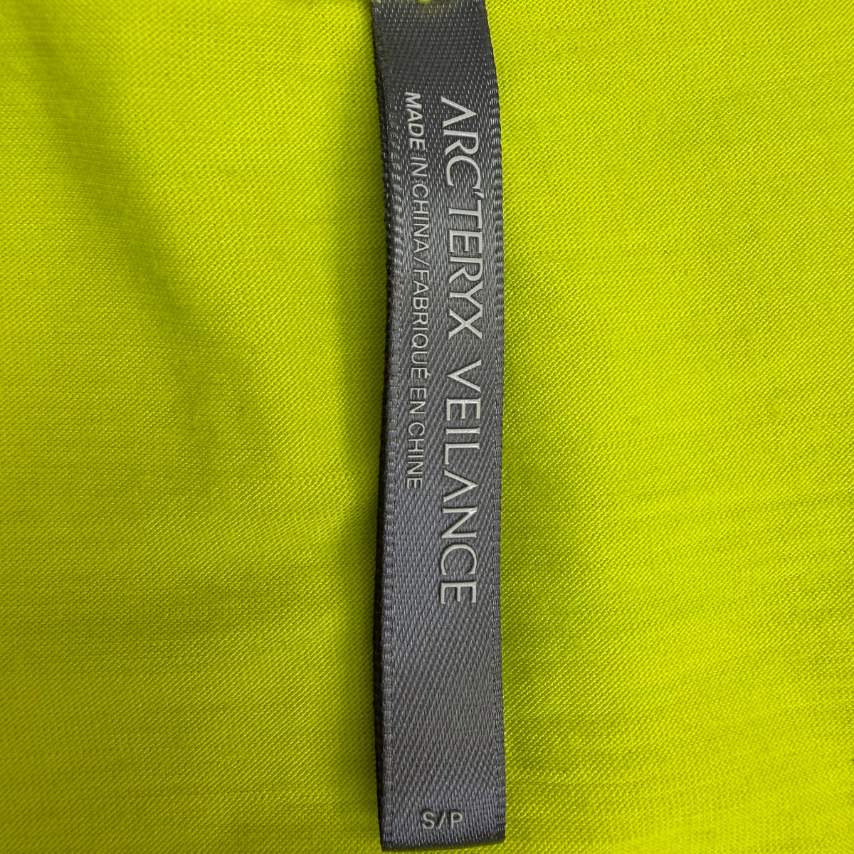 Arcteryx Veilance Frame L/S Tee Neon