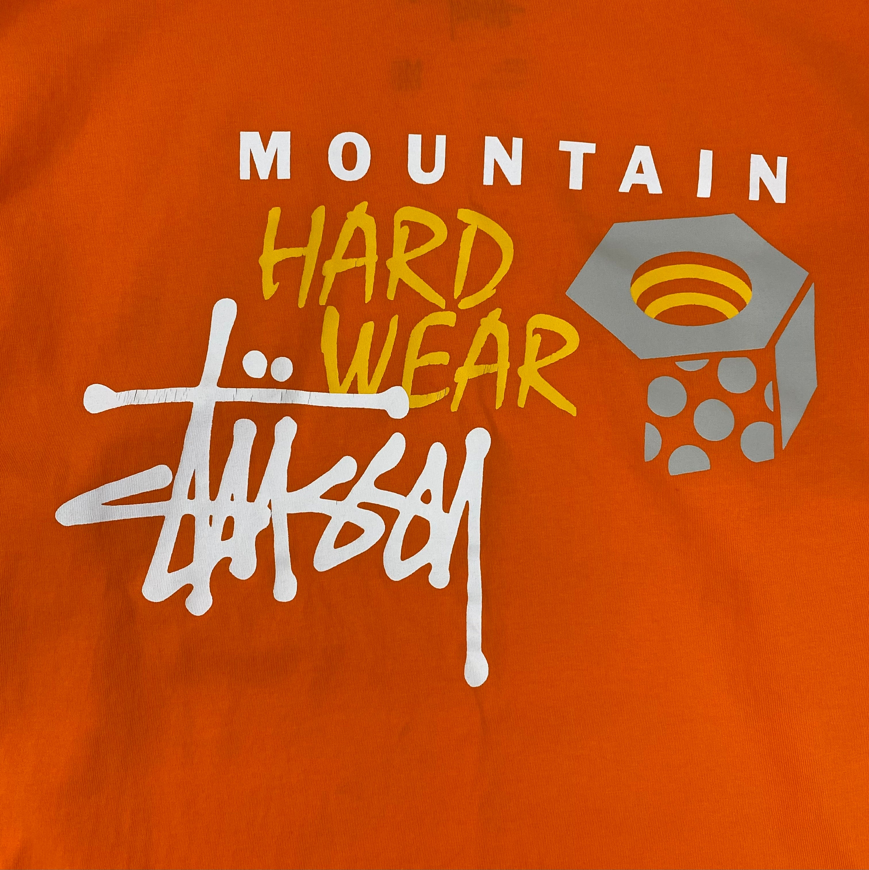 Stüssy x Mountain Hardware Long Sleeve Shirt Alpine Orange