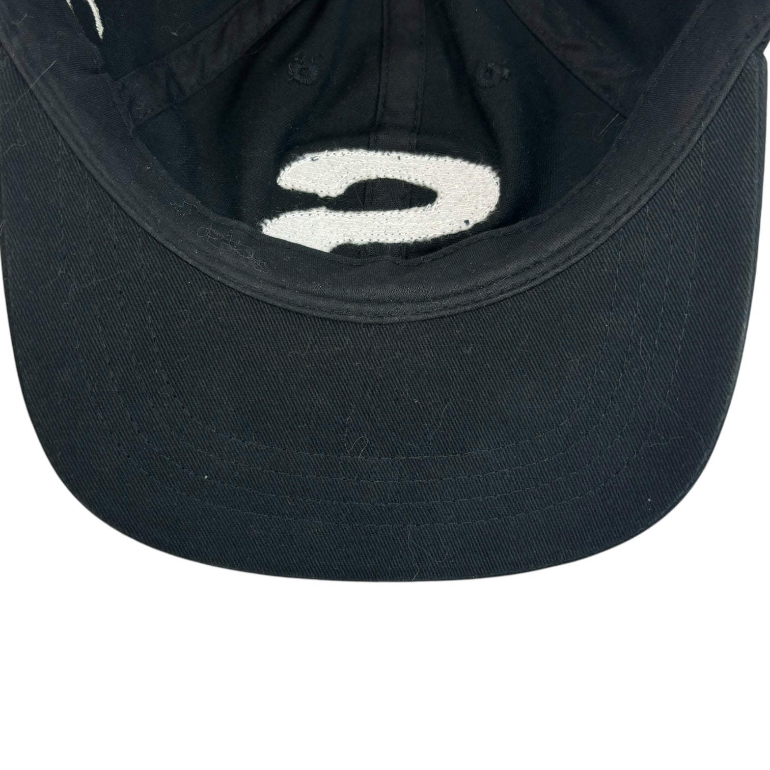 Stussy Chenille S Low Pro SnapBack Hat Black