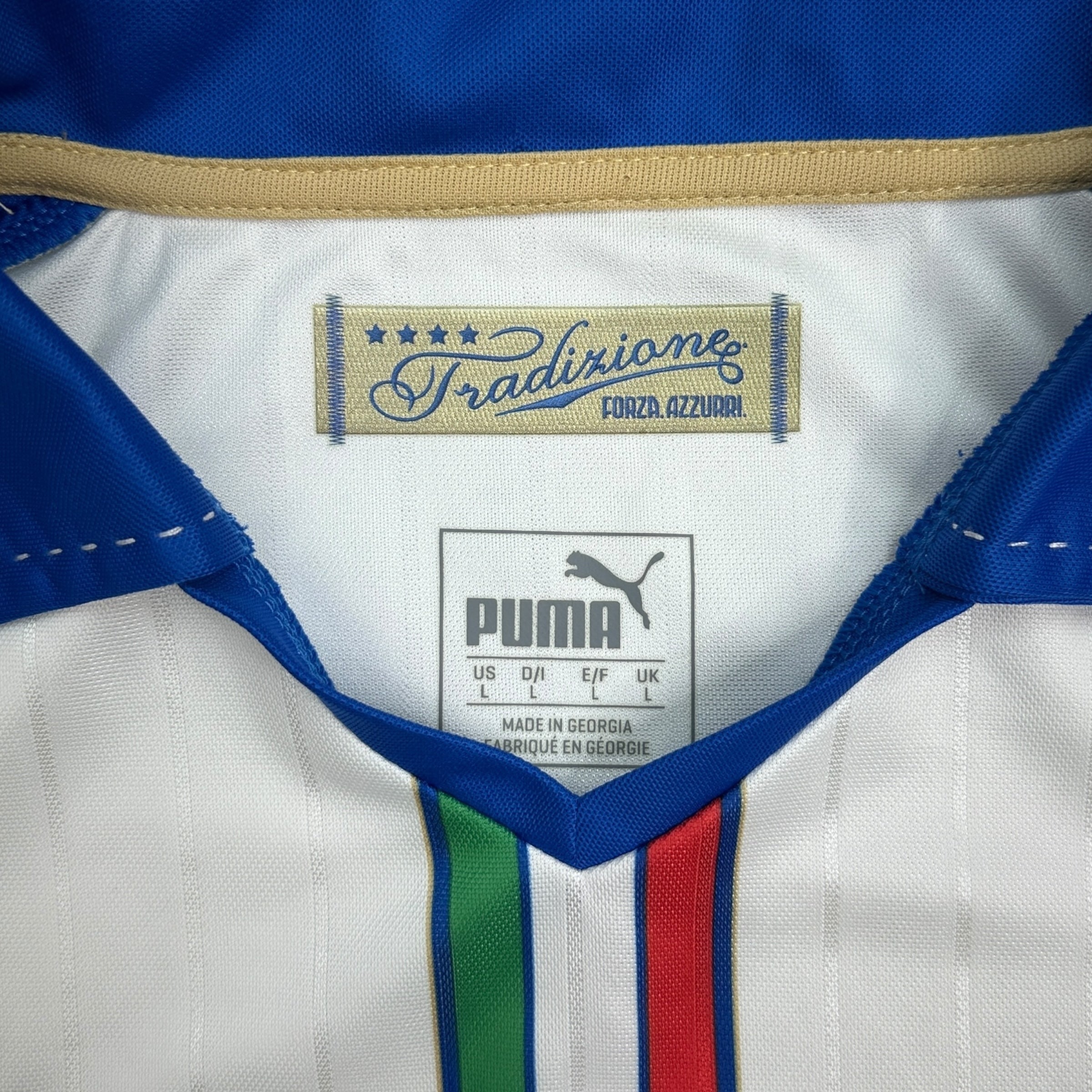 2016/2017 Puma Italy International Jersey White
