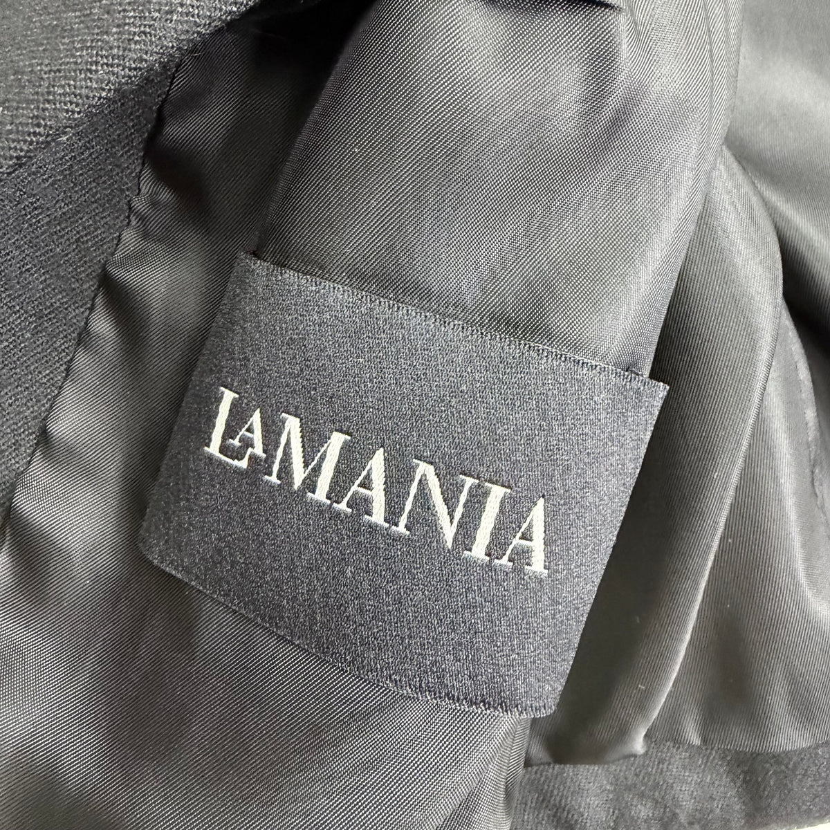 (W) Vintage Lamania Cropped Jacket Black