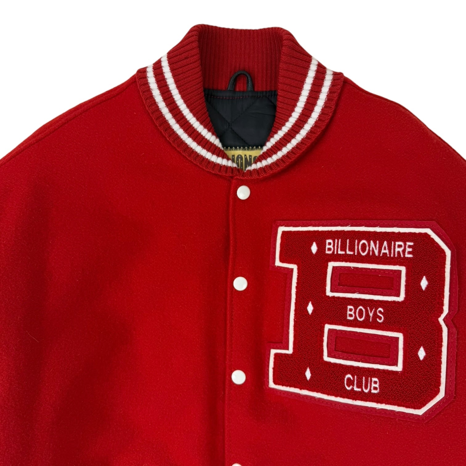 Billionaire Boys Club Varsity Jacket Red/White