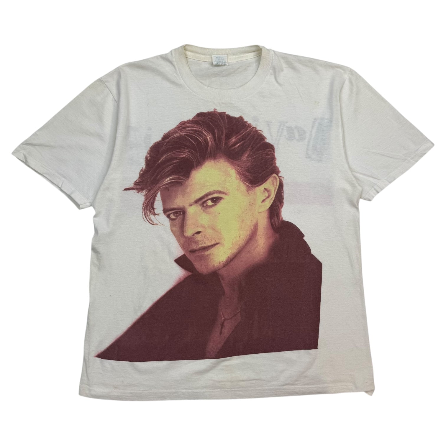 1987 David Bowie Glass Spider Tour Tee White