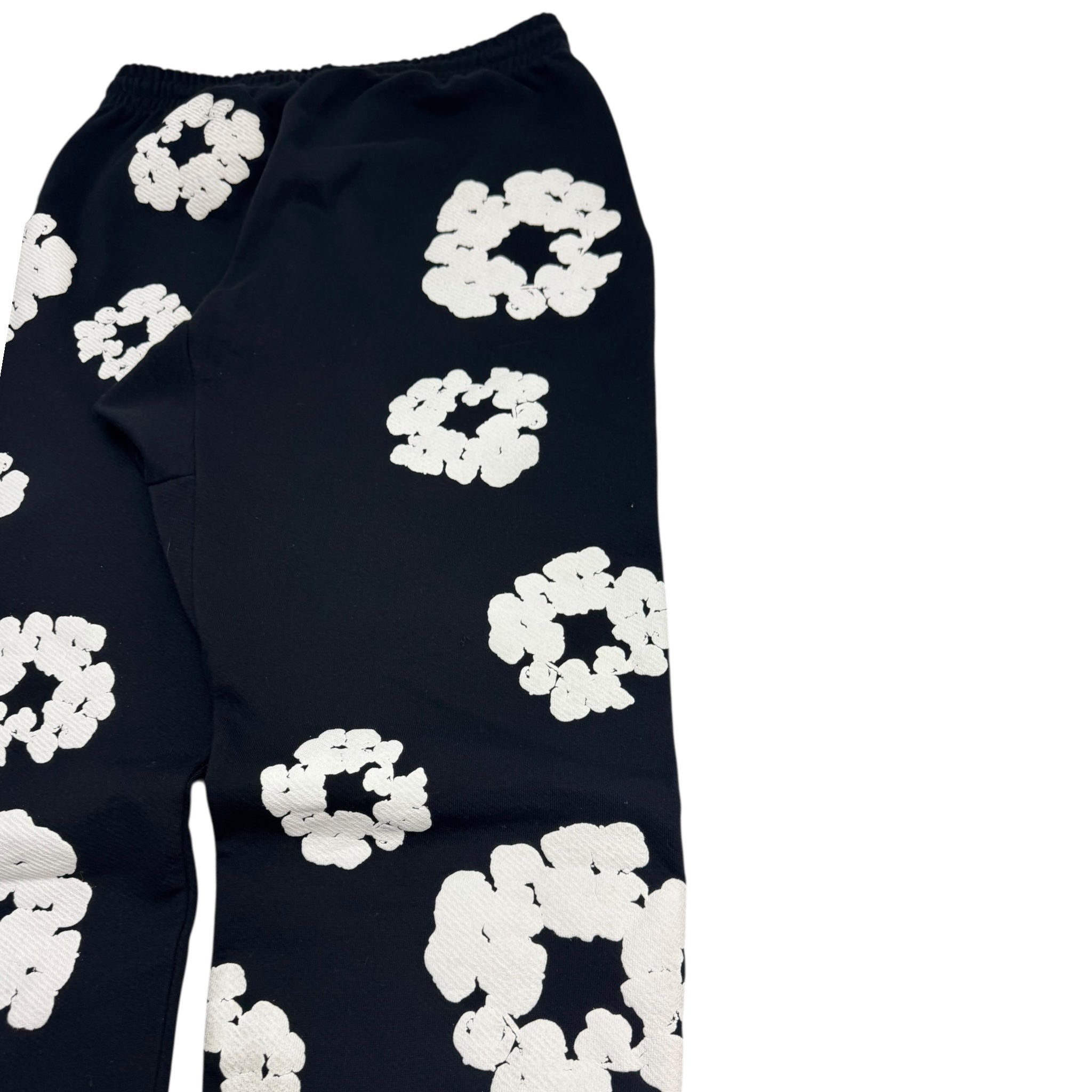 Denim Tears The Cotton Wreath Sweatpants Black