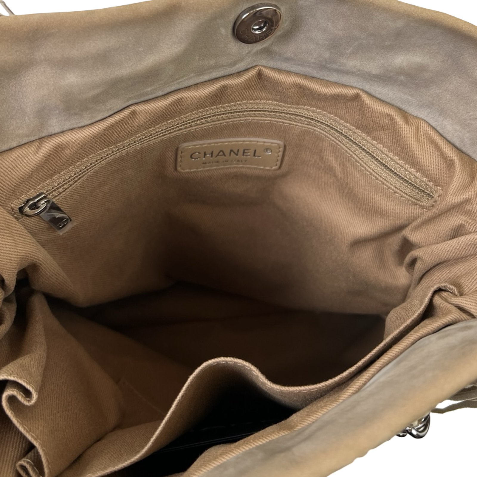 Chanel Suede Calfskin Fringe Tote