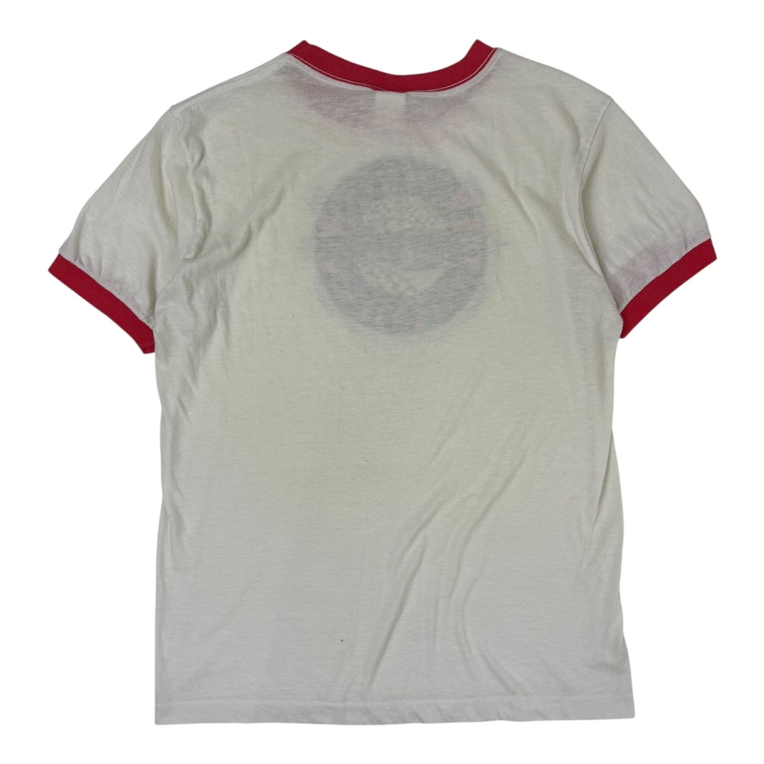 Vintage Ringer “Crestline Corvettes” T-Shirt White