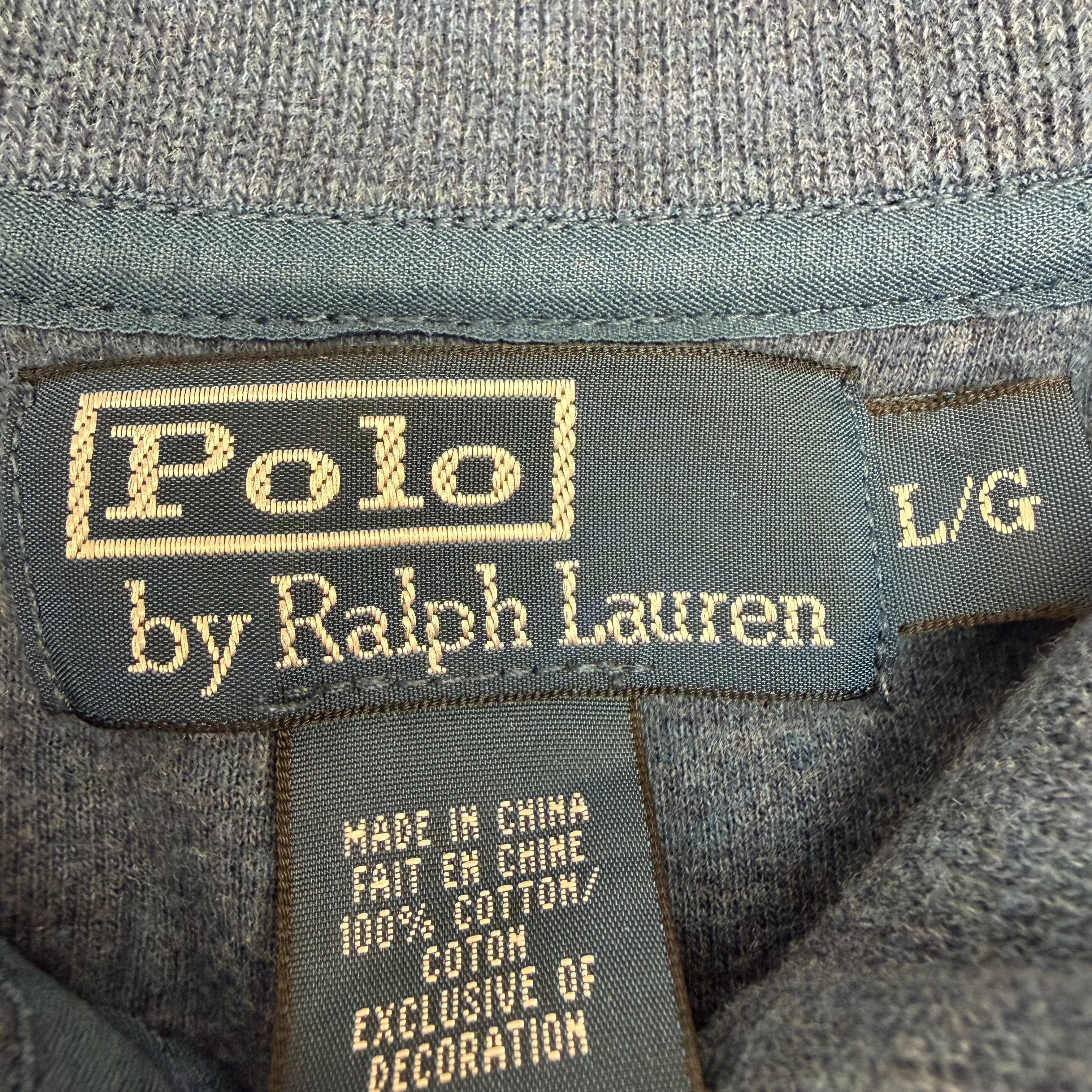 Vintage Polo Ralph Lauren Quarter Zip Blue
