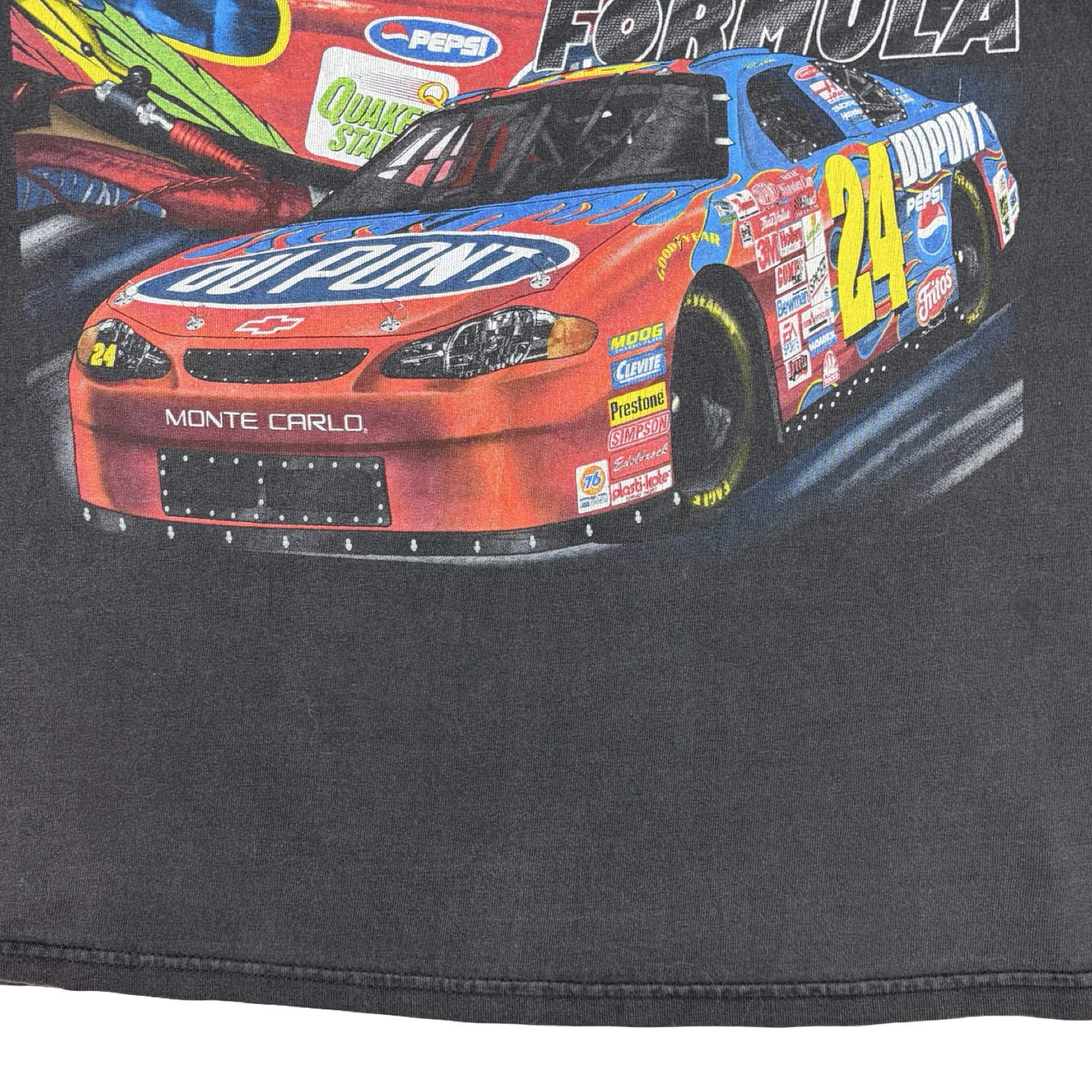 Vintage Jeff Gordon 24 Nascar T-Shirt Black