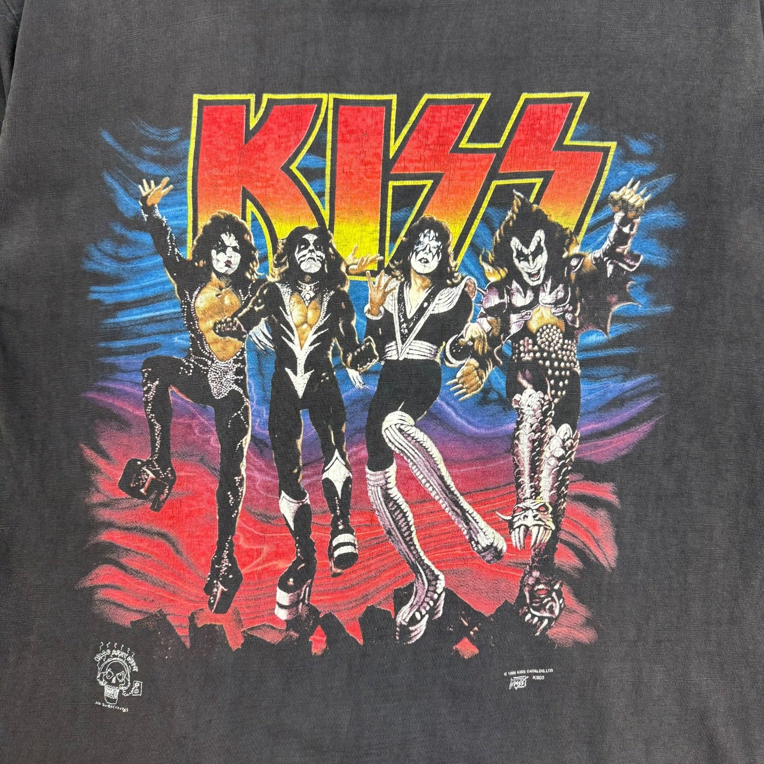 1996 Kiss ‘20 Years Of Destruction’ Tee Black