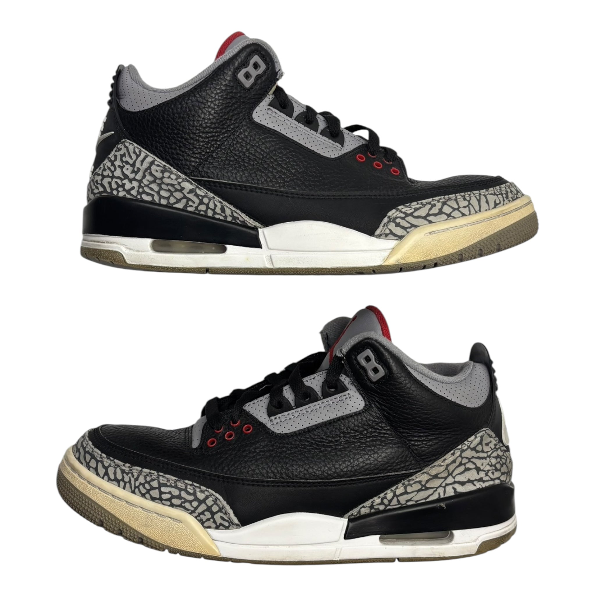 Jordan 3 Black Cement (2018) (Used)