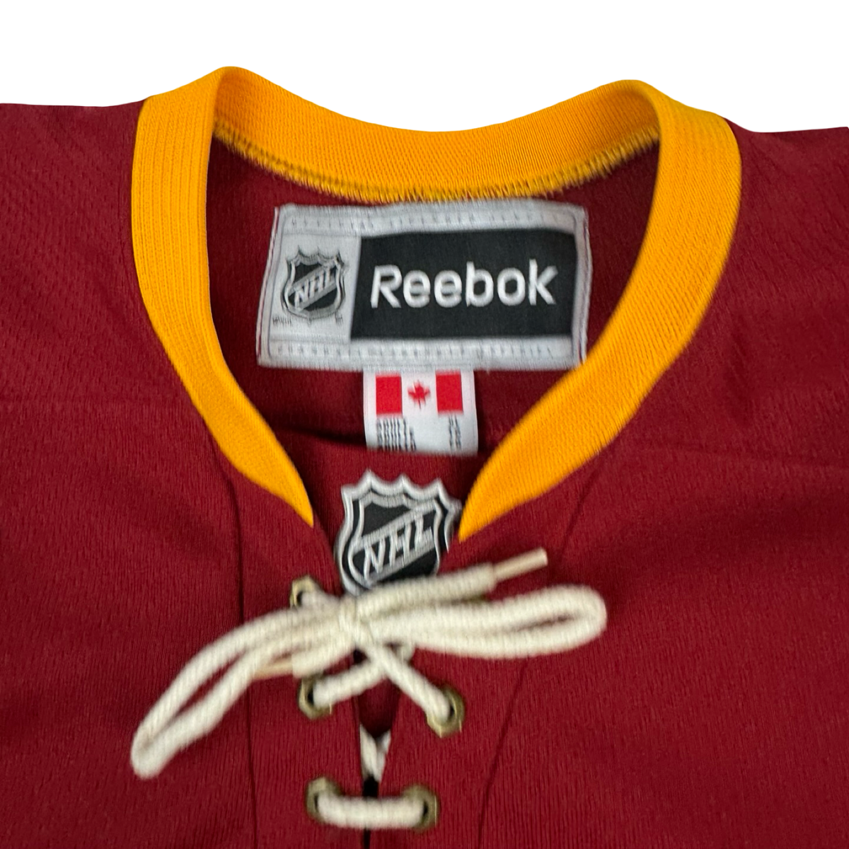Vintage Reebok Calgary Flames Heritage Classic NHL Jersey