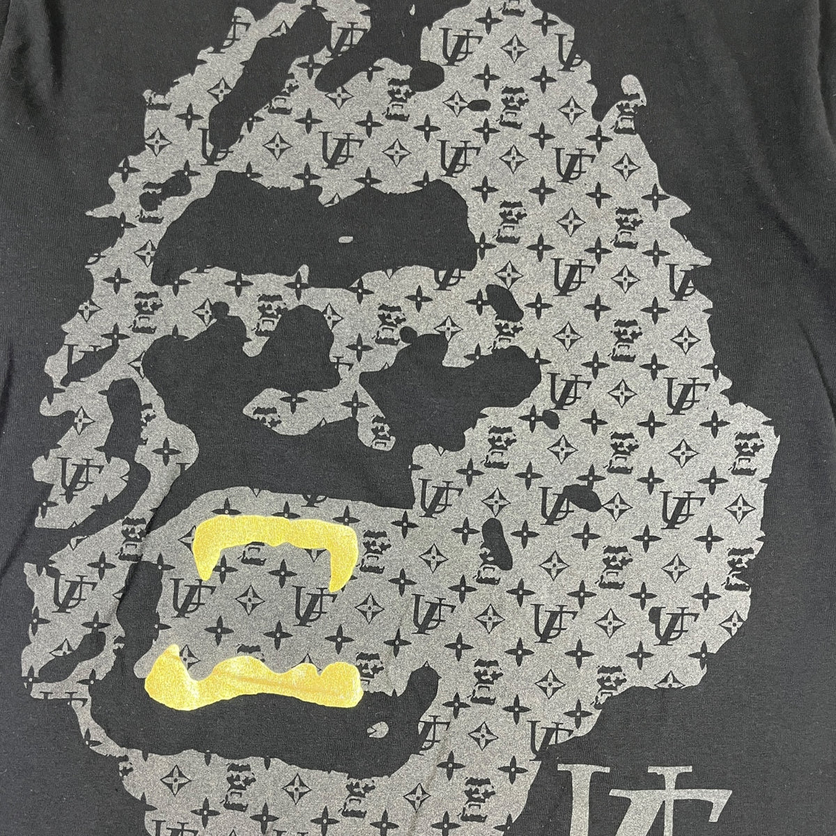 FUCT Monogram Gorilla Face T-Shirt Black