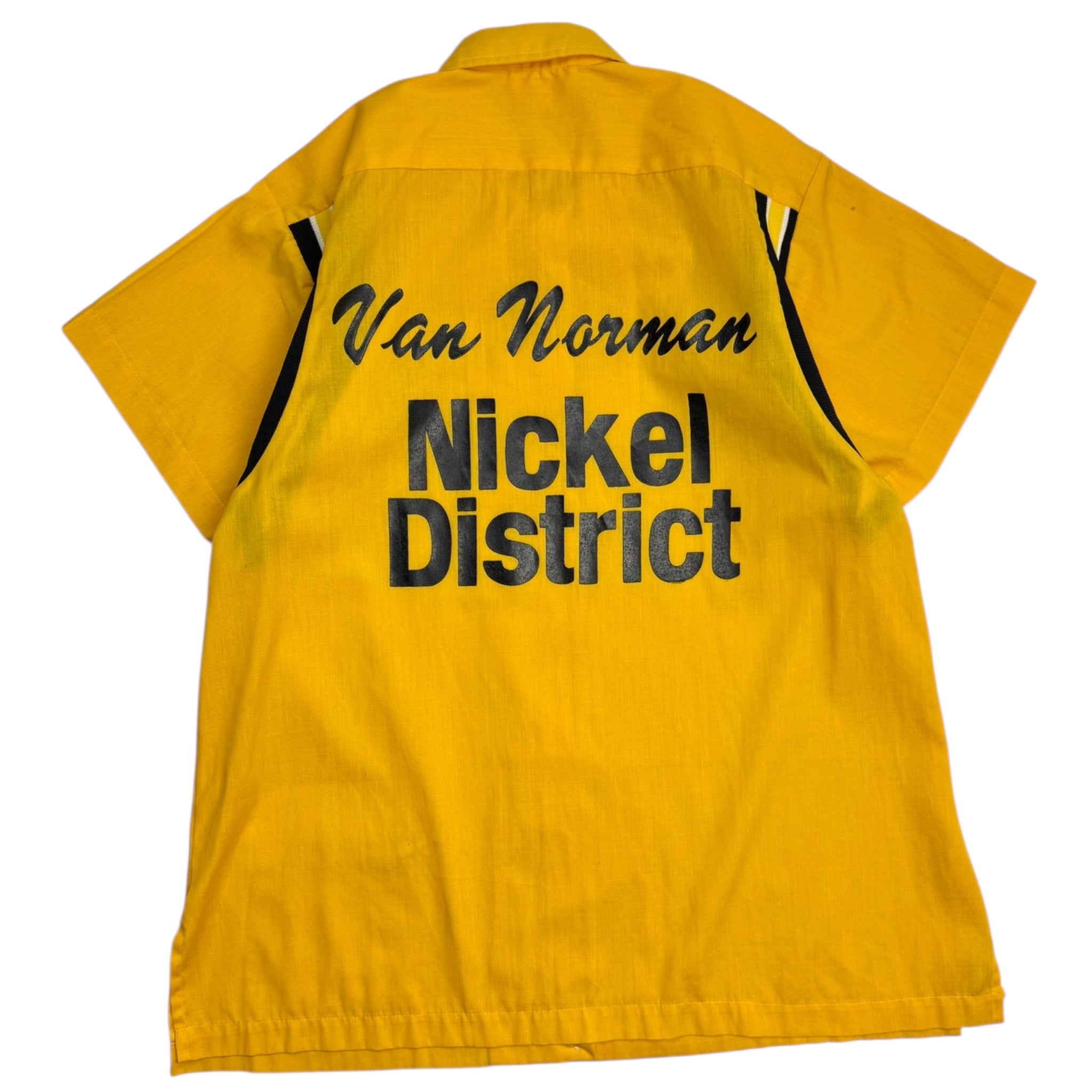 Vintage 70s Nickel District Work Button Up Shirt