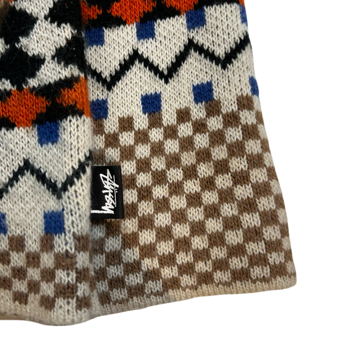 Stüssy × NOMA t.d. Jacquard Knit Crew Sweater