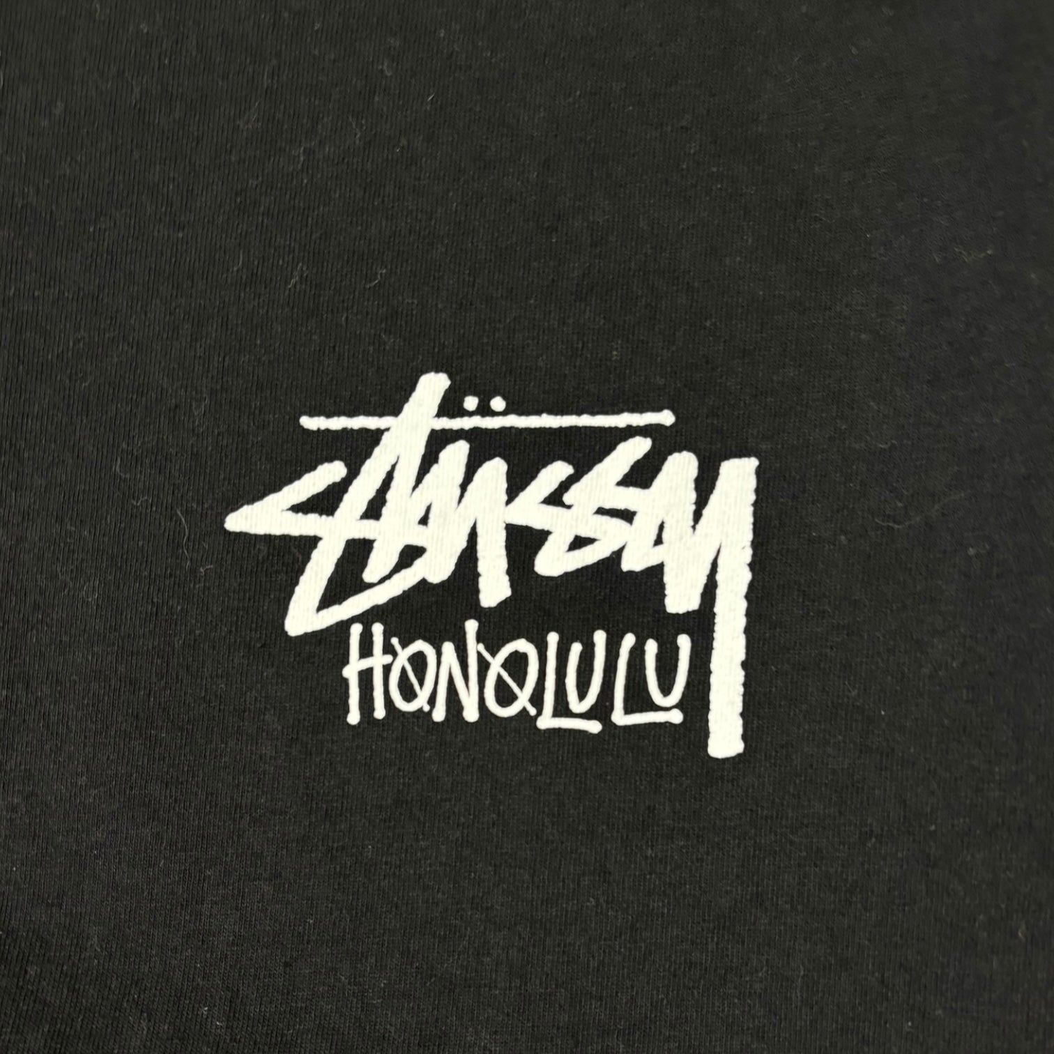 Stussy Honolulu Chapter T-Shirt Black