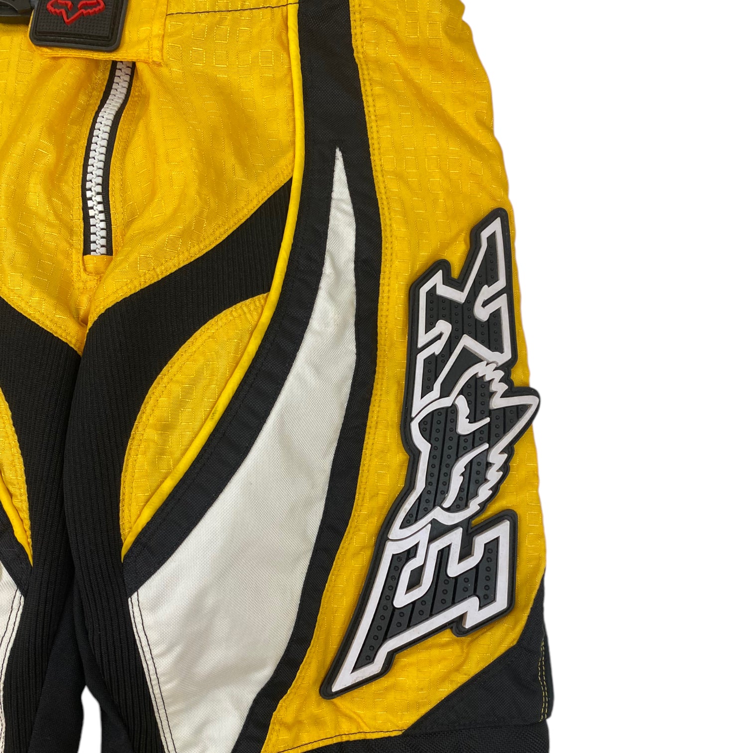 Vintage Fox Racing Motocross Pants Yellow