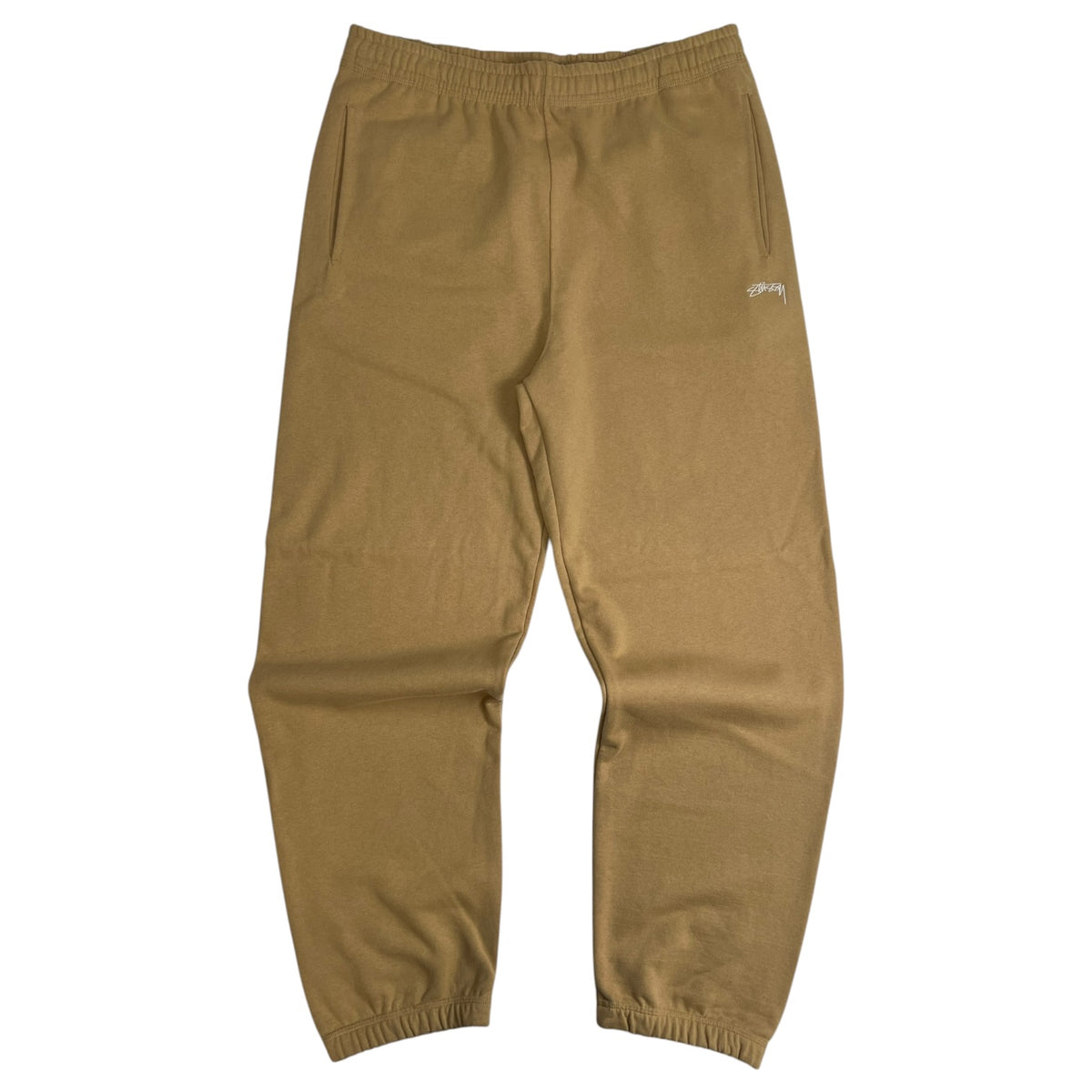 Stussy Stock Logo Sweatpant Tan