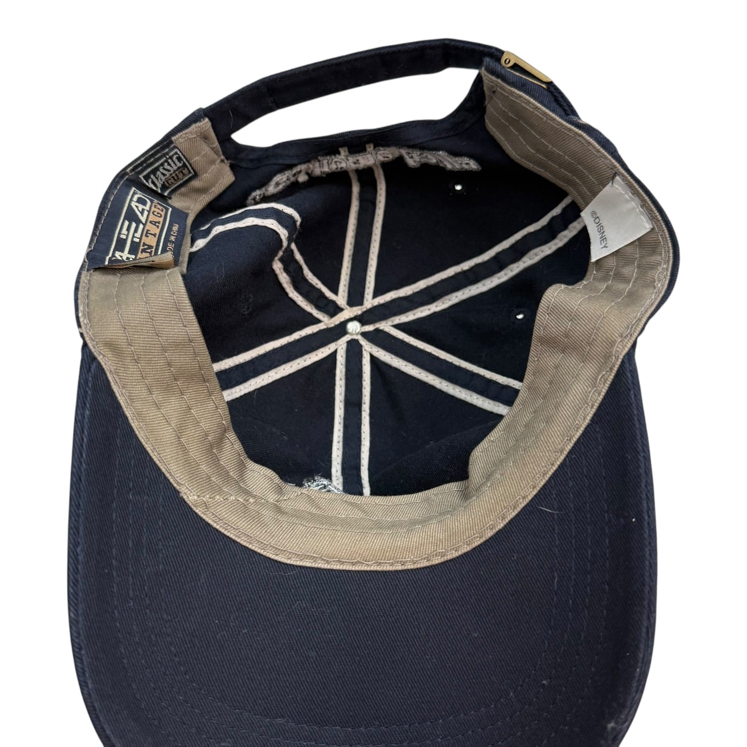 Vintage Disney Donald Duck “Go Home Ball” Golf Hat Navy Blue