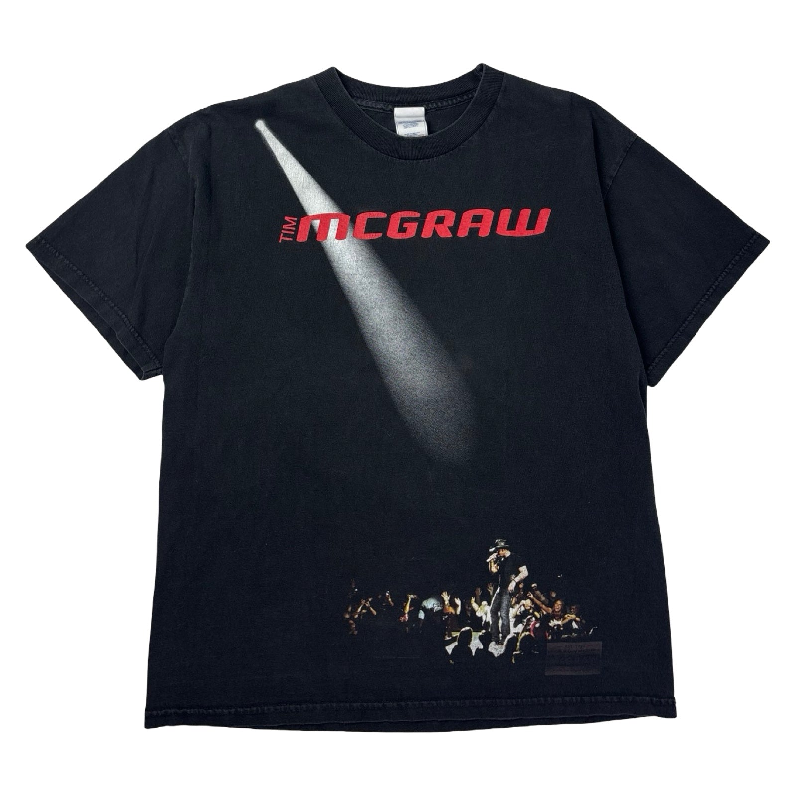 Vintage Tim McGraw Year Of McGraw Tour T-Shirt Black