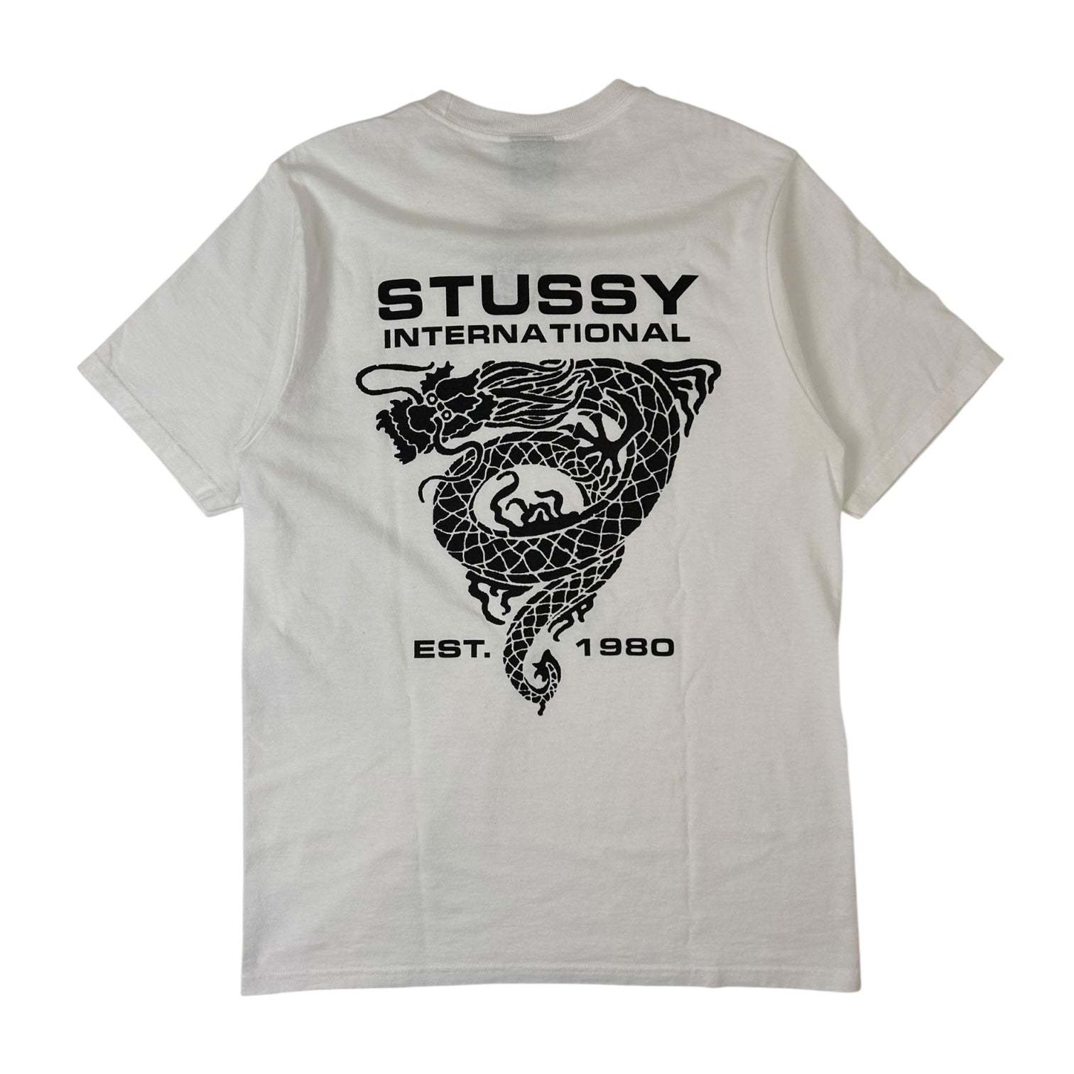 Stussy Dragon T-Shirt White