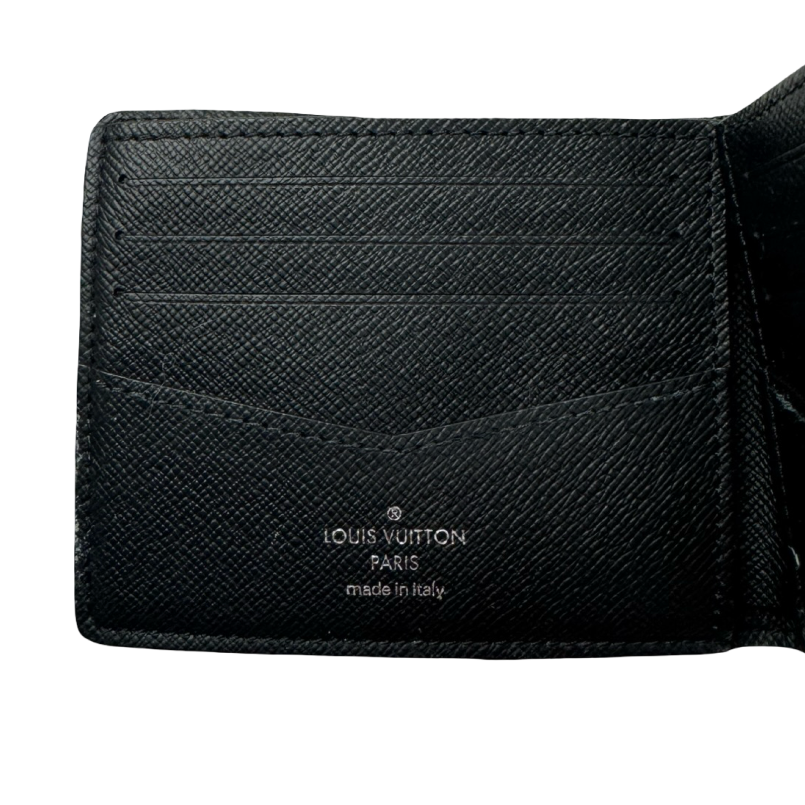 Louis Vuitton Eclipse Slender Engraved Wallet