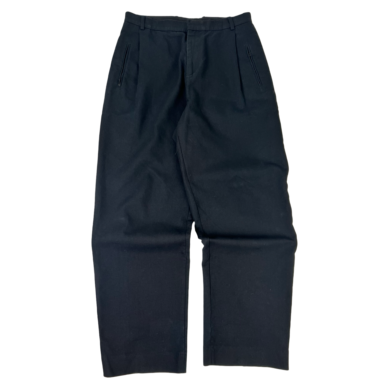 Stephan Schneider Vertical Zipper Trousers Black