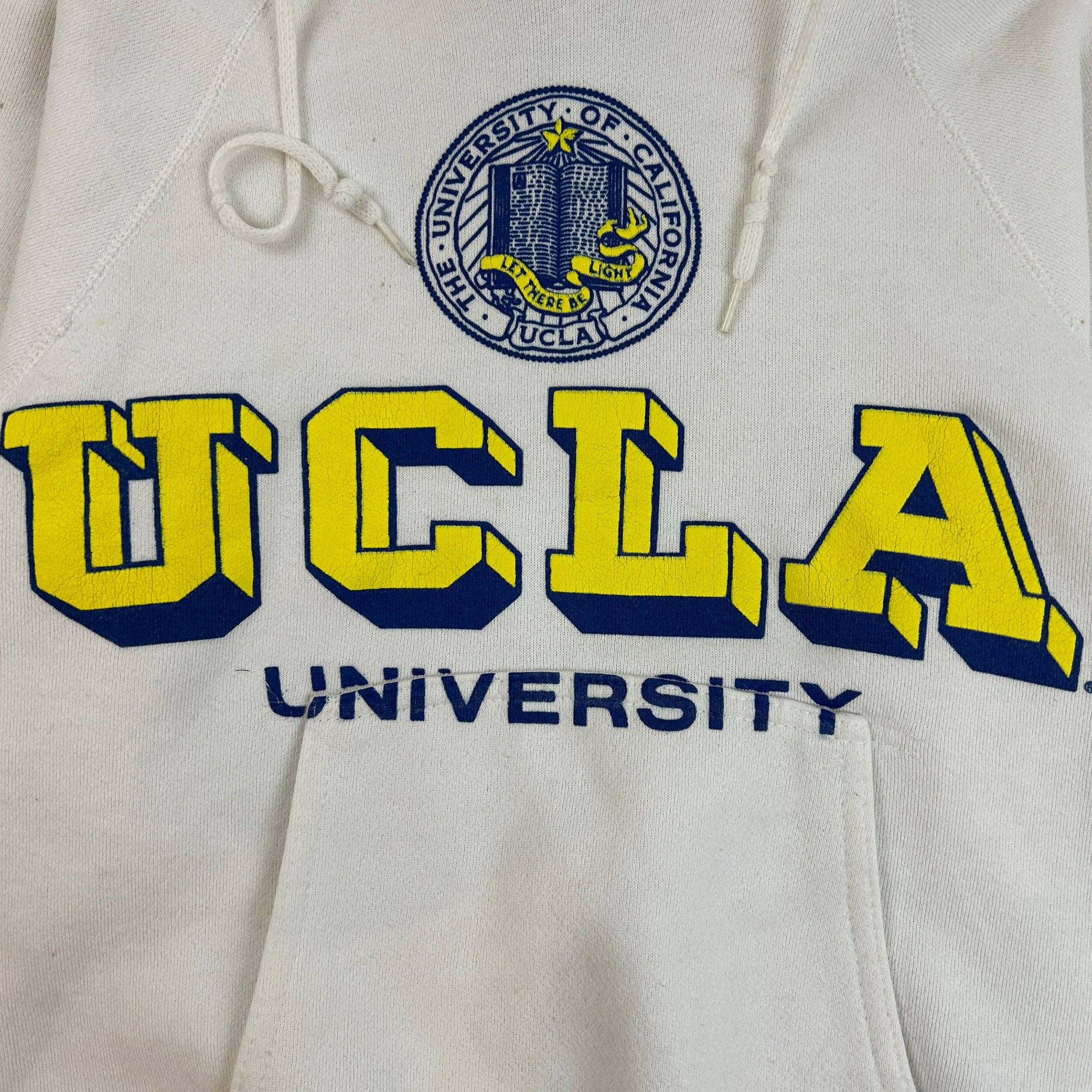 Vintage UCLA Hoodie White